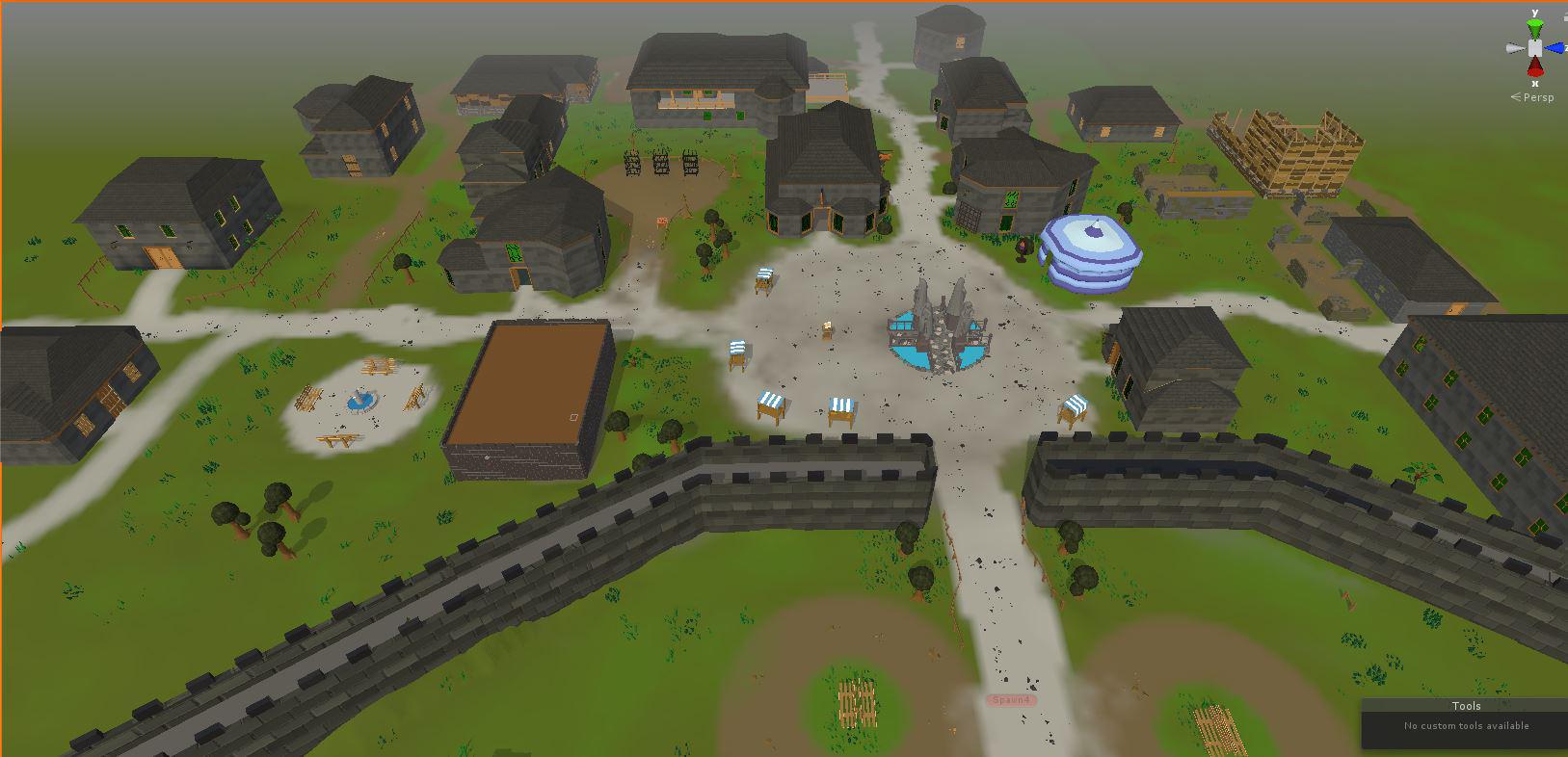 I've been learning to make a Varrock map mod for VR (blade and sorcery