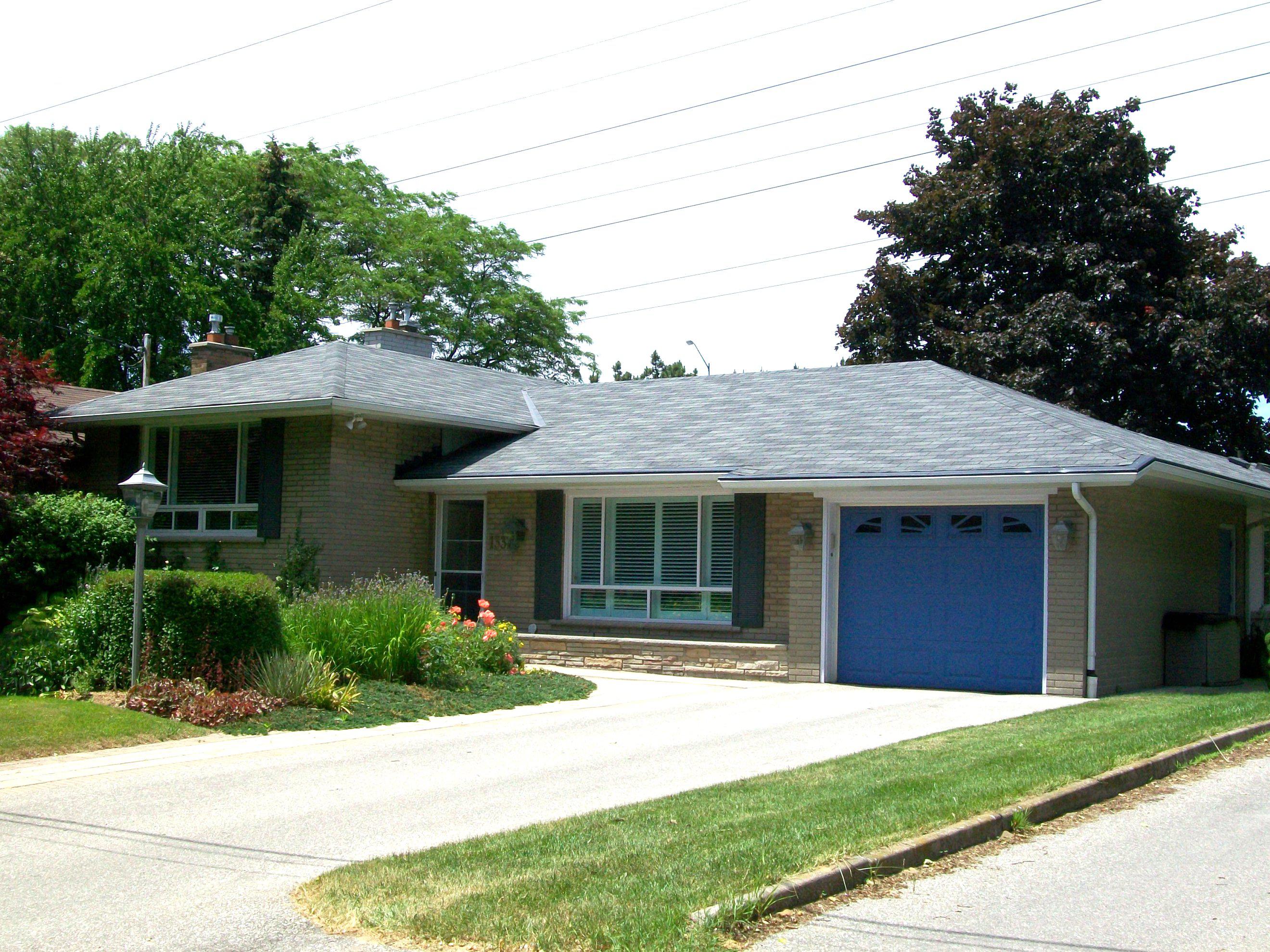 Colonel Sanders modest home in Mississauga, Ontario from 1964 until his