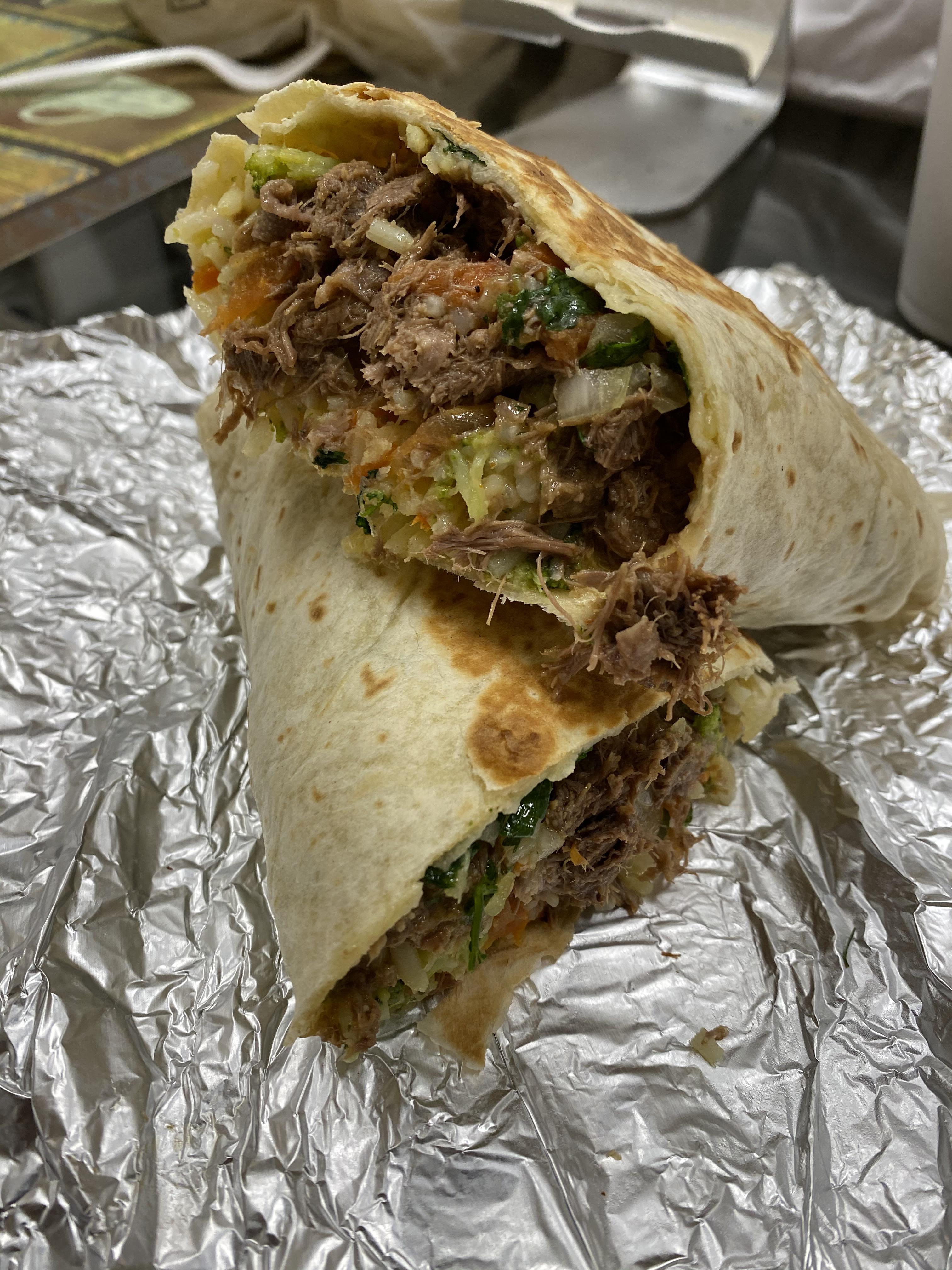 Lengua Burrito (Beef Tongue) r/shittyfoodporn