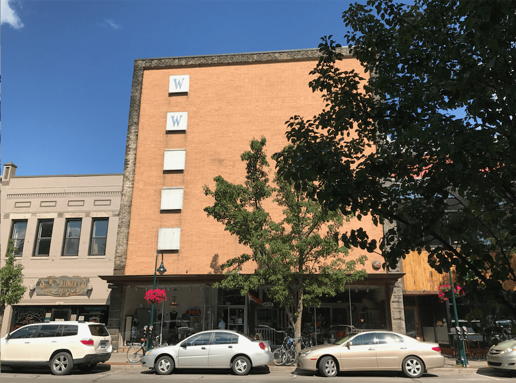This old department store in Traverse City Michigan has these letters