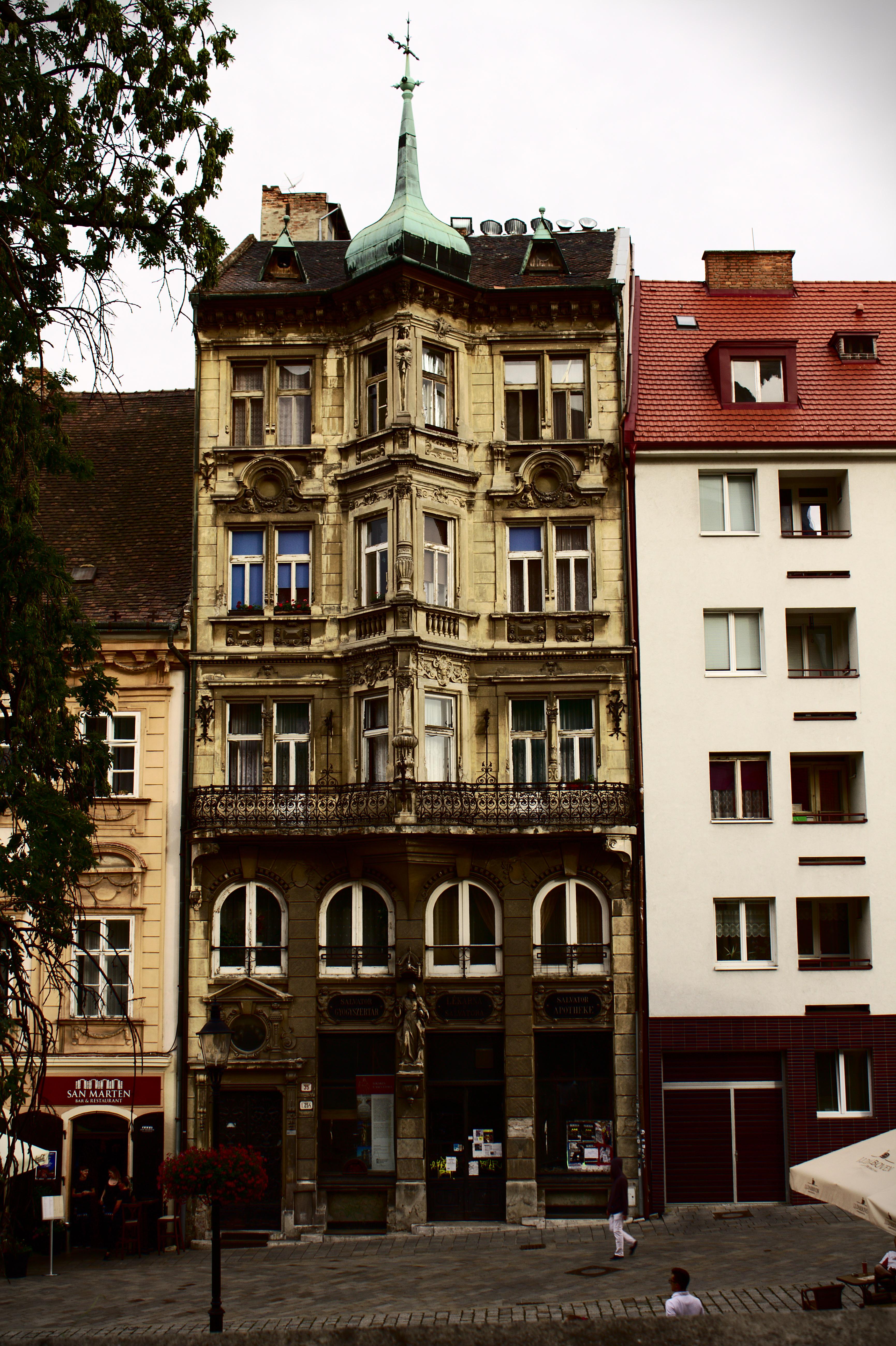 Antique House in Bratislava, Slovakia r/pics