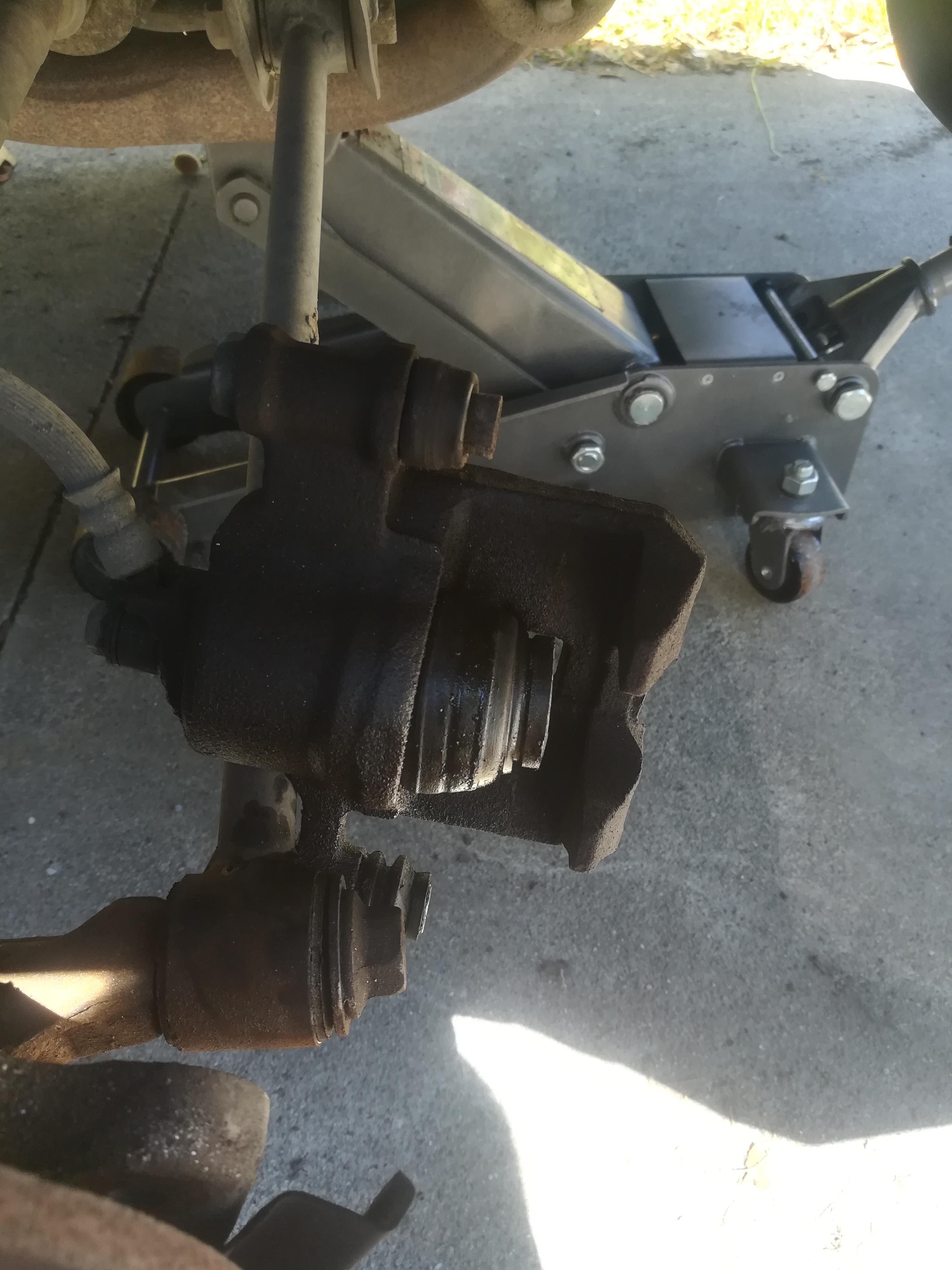 Is my caliper seized? : r/MechanicAdvice