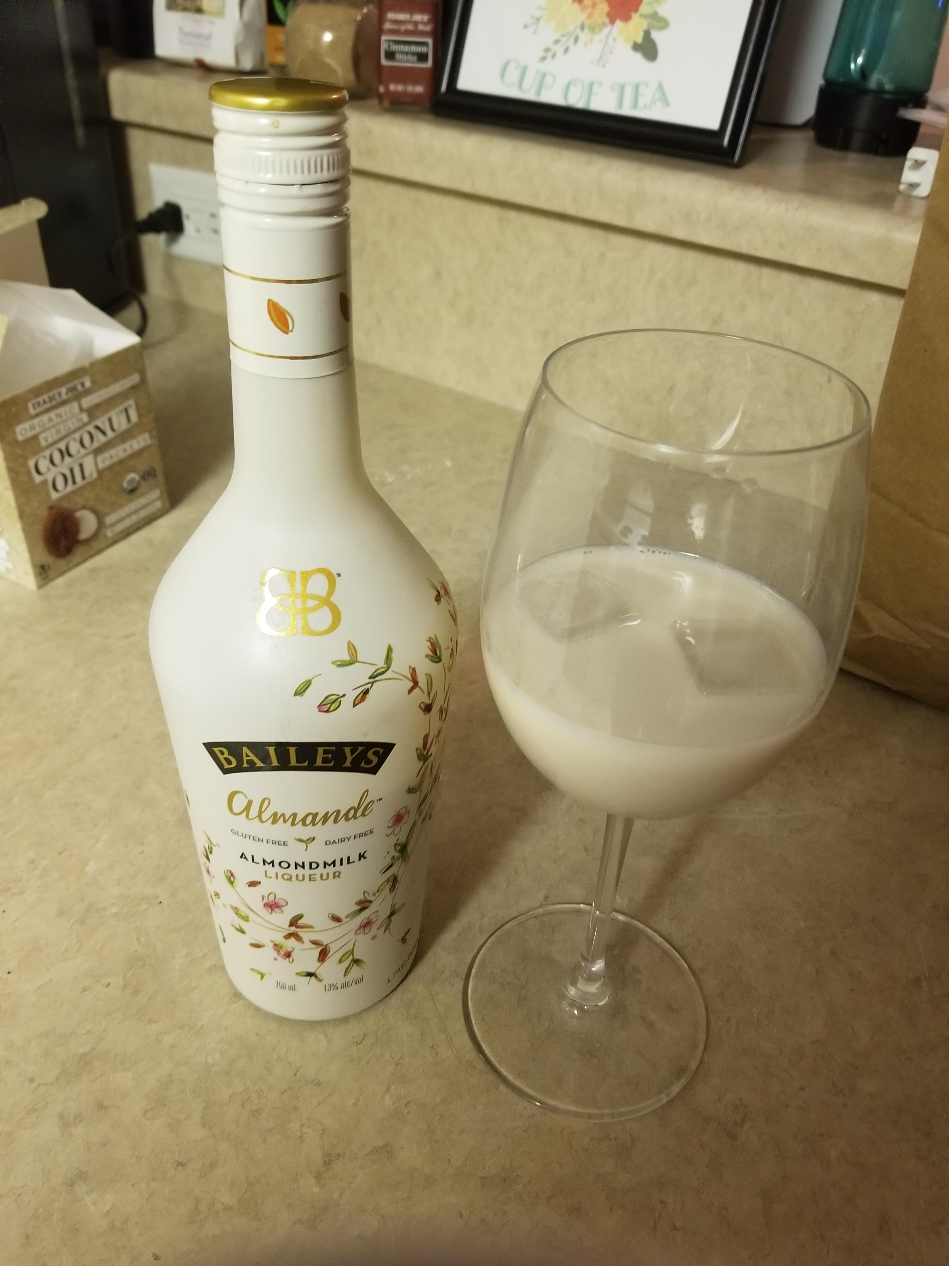 Got some vegan almond Bailey's, it's absolutely delicious! r/vegan