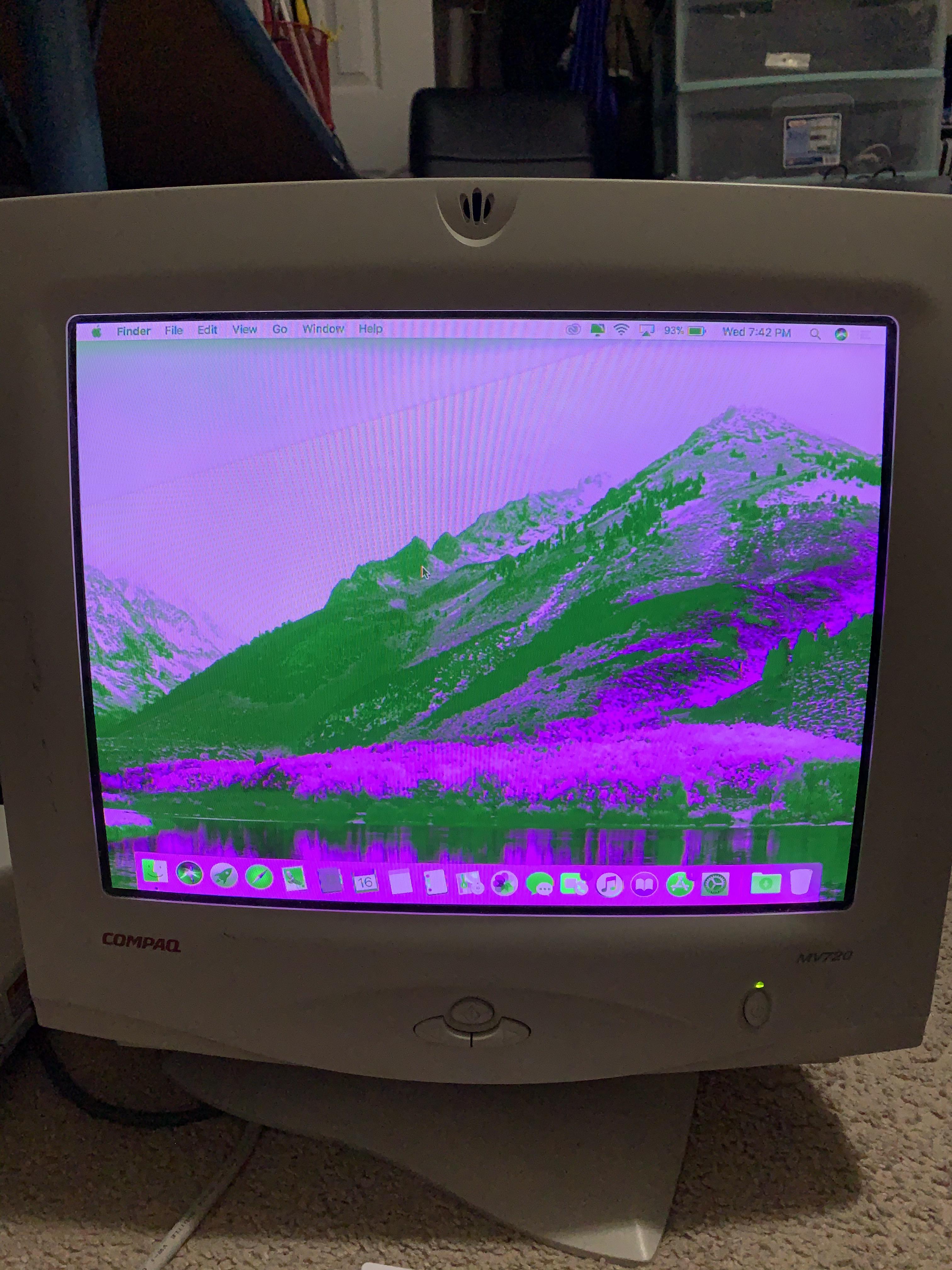 Old crt monitor was acting a little off one day r/hardwaregore