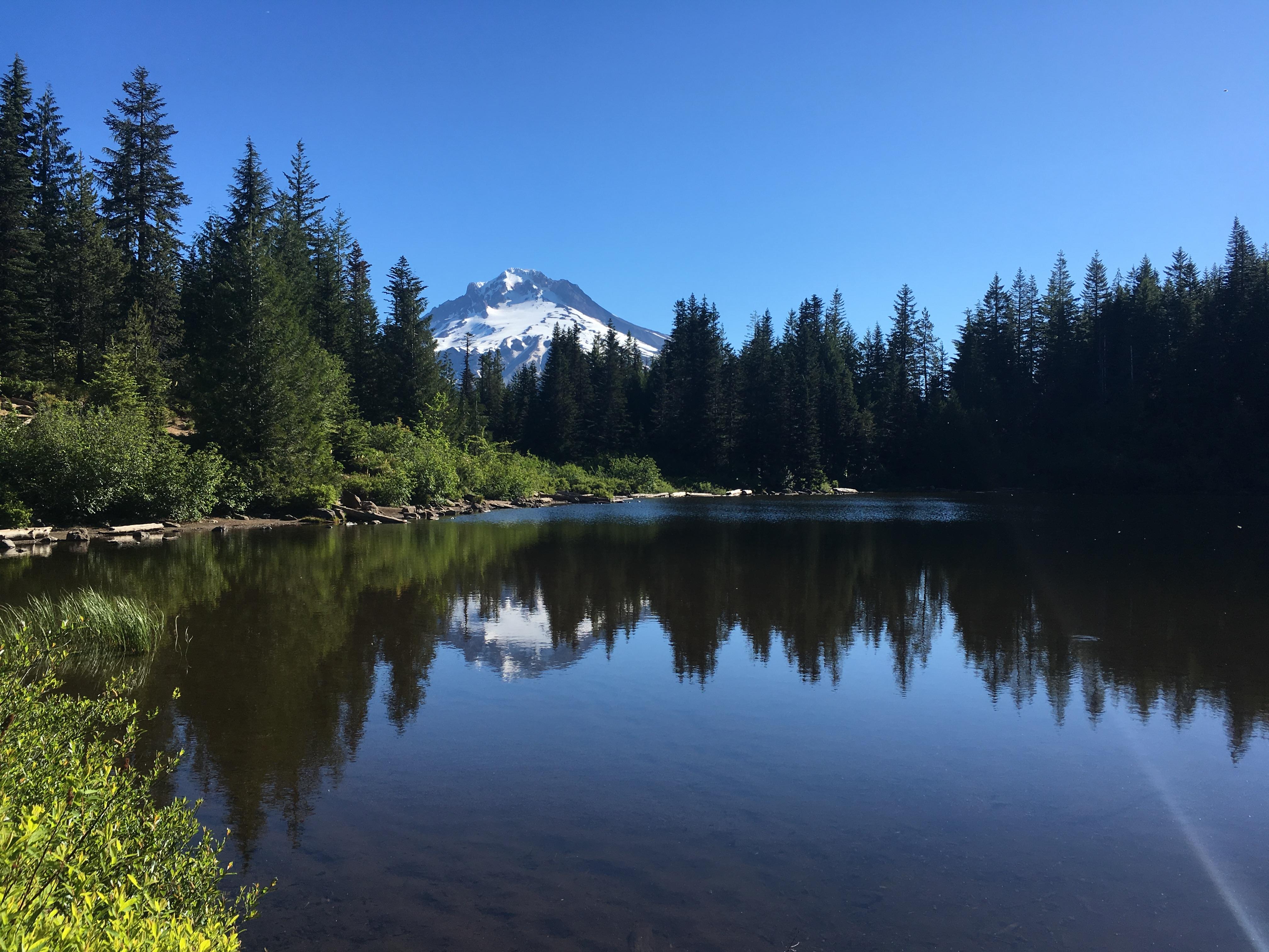 Day Trip Mt. Hood from Mirror Lake, Oregon r/CampingandHiking