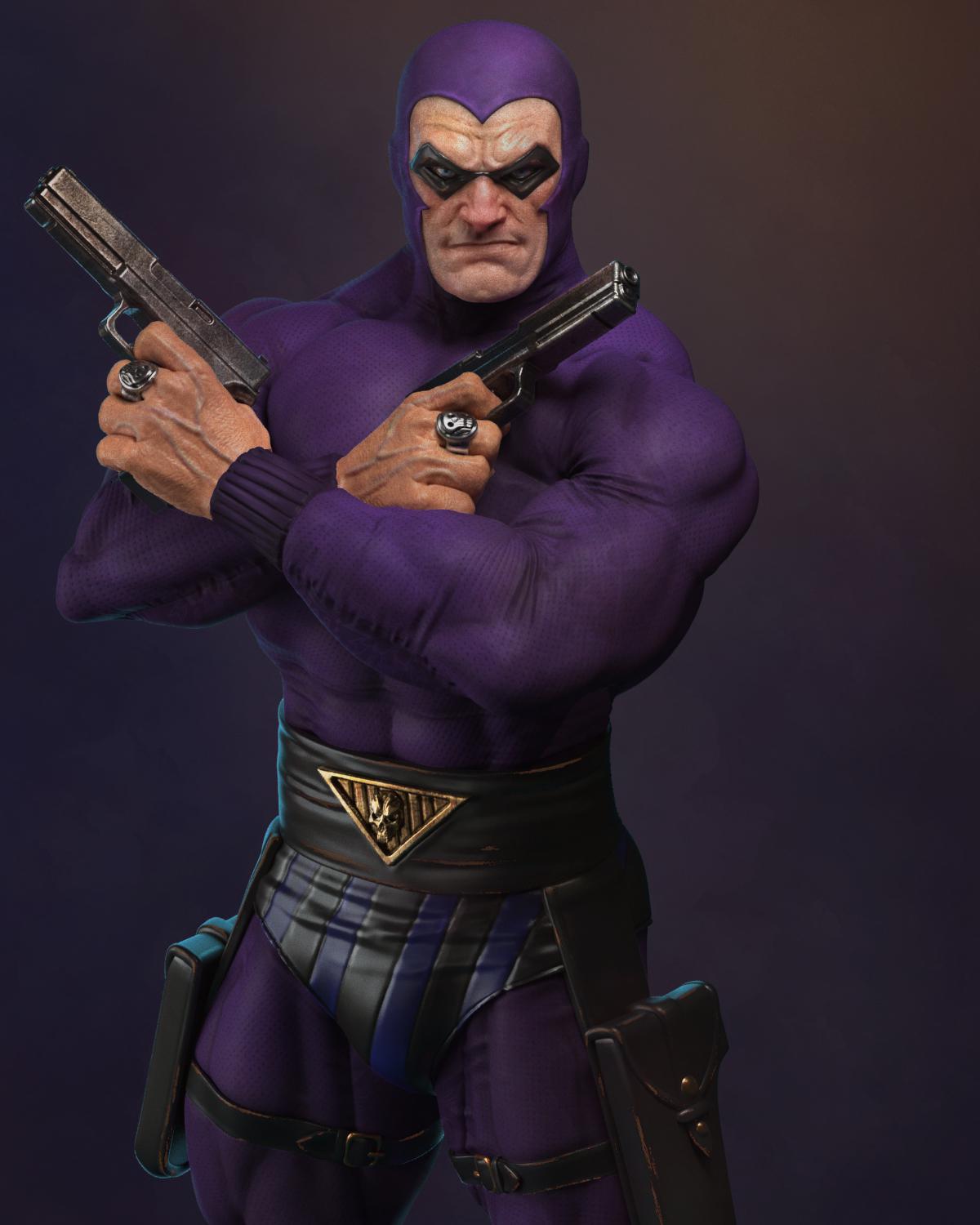 Phantom Ghost who walks !! ( sculpted by me, gurjeetsingh.art on