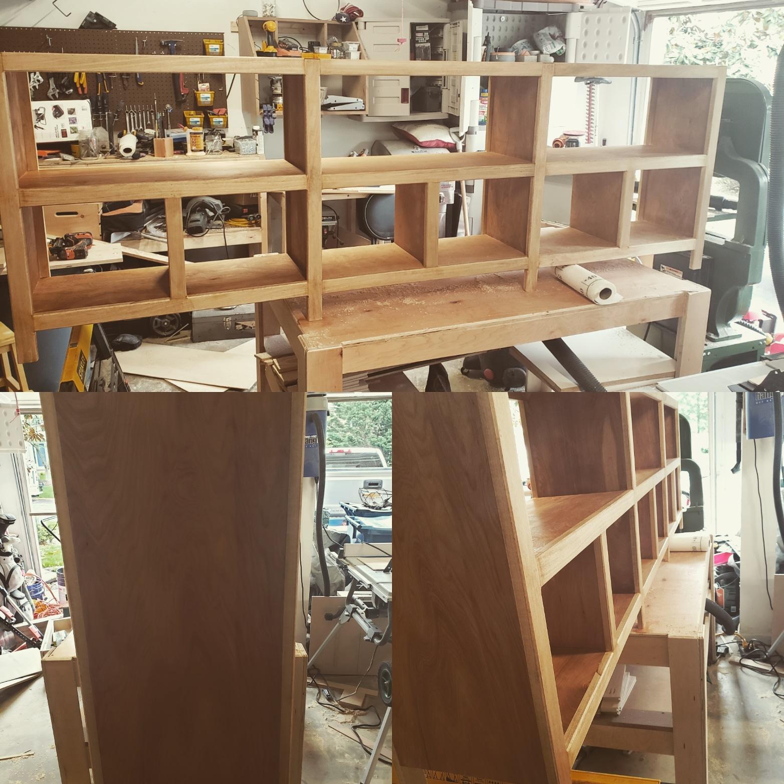 Shelving I built for my kids toys r/woodworking