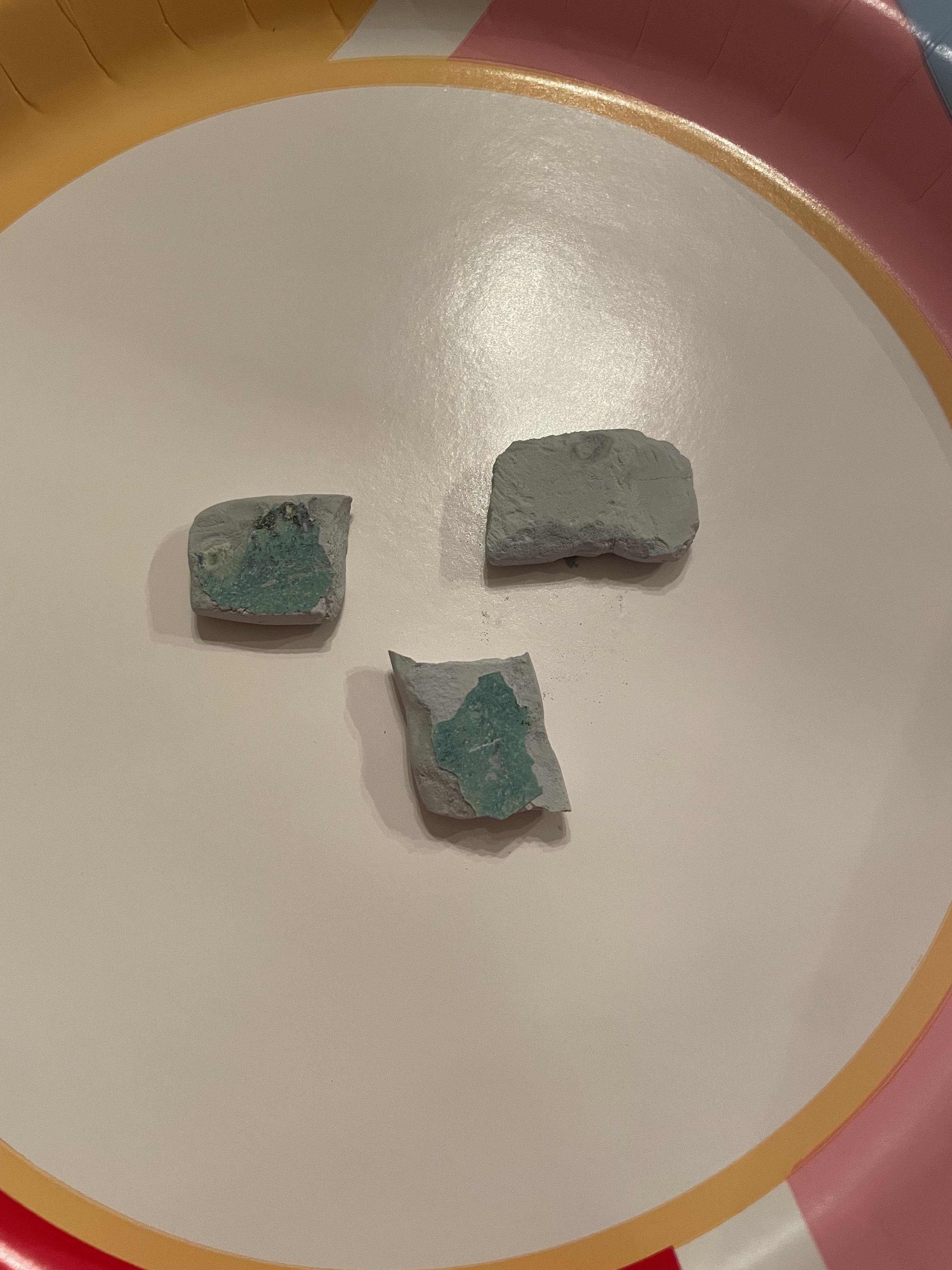 New pool chalk like substance coming out of my bubbler. Any ideas