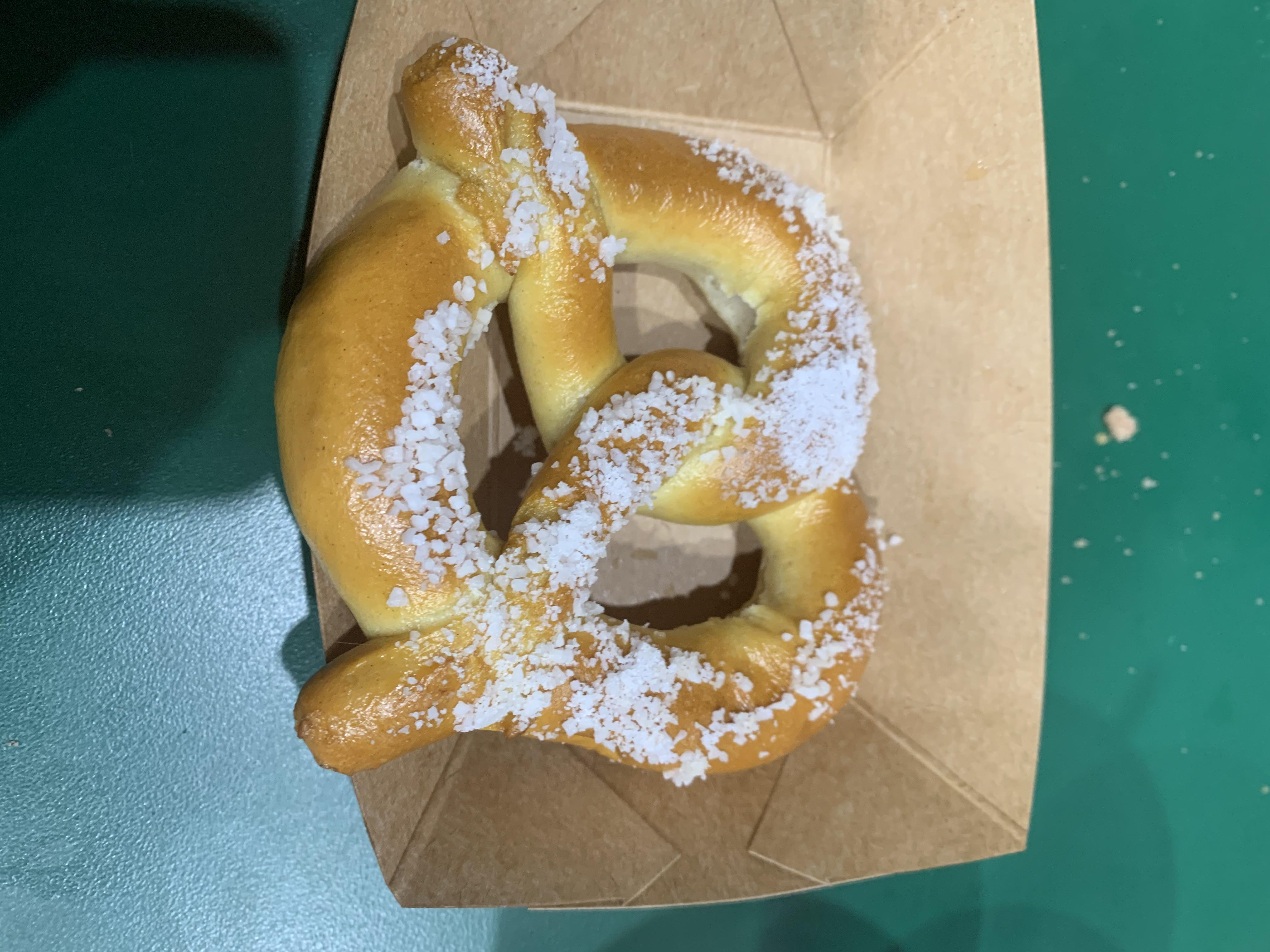 The amount of salt on my pretzel mildlyinfuriating