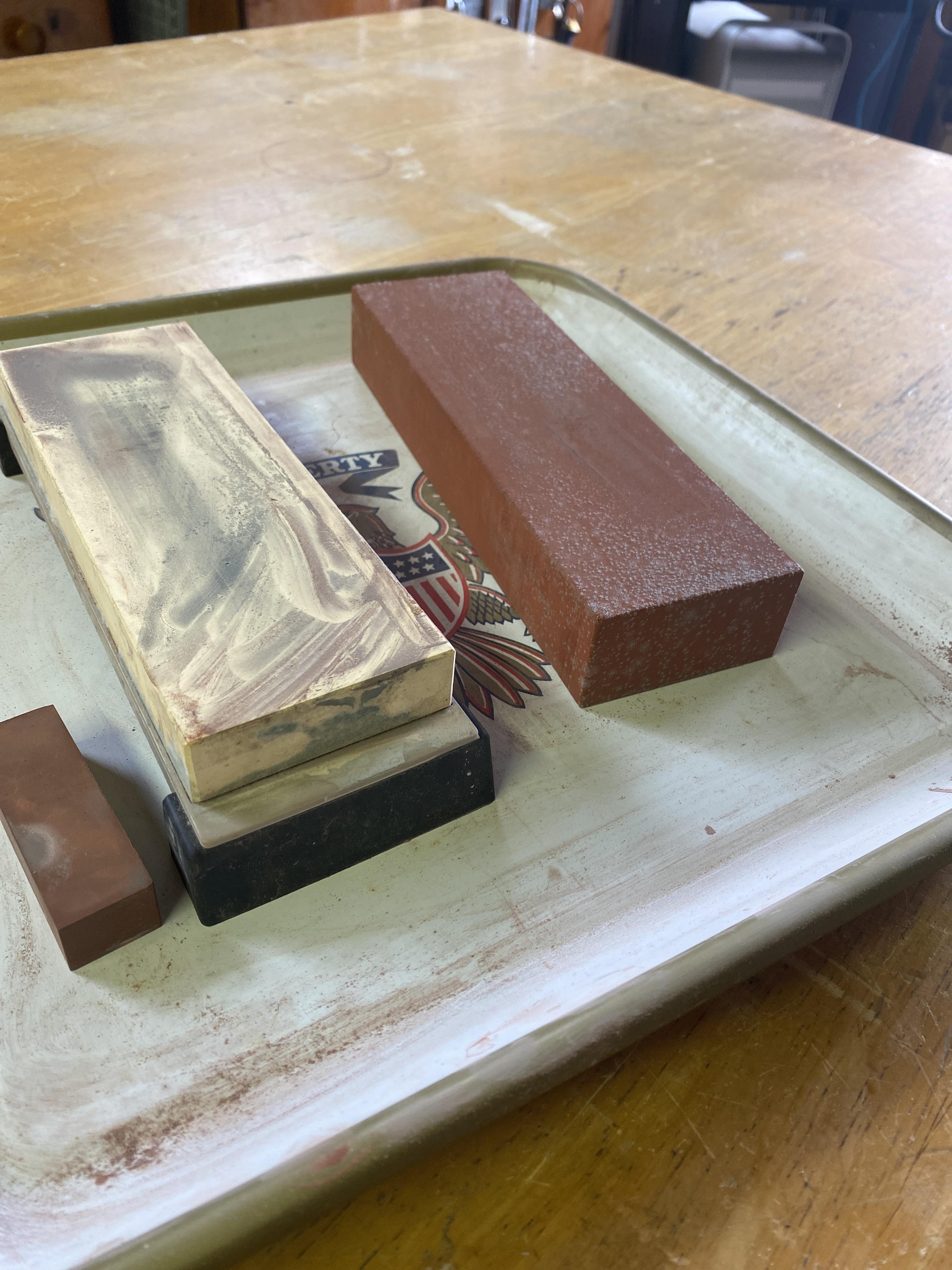 Water stones left out to dry molded, safe to bleach? r/woodworking