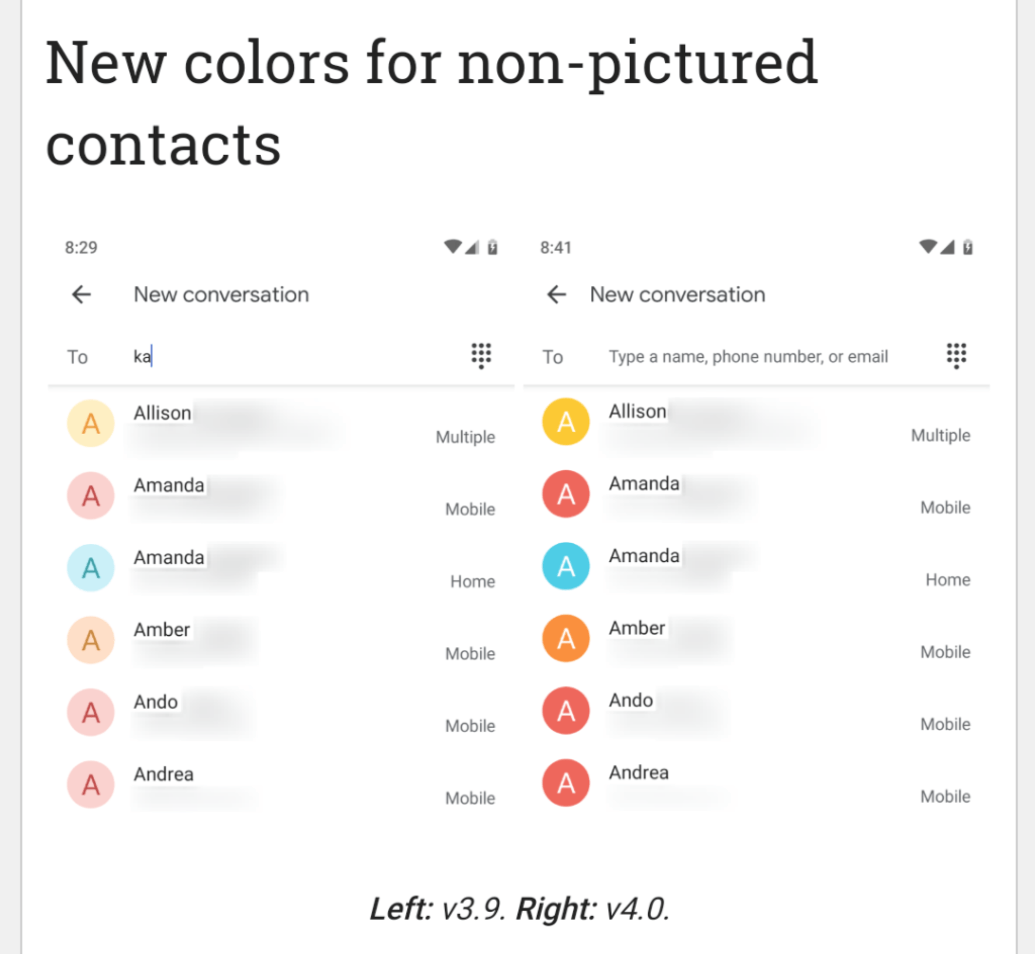 New colors for contacts in Messages app (AP reports) r/google