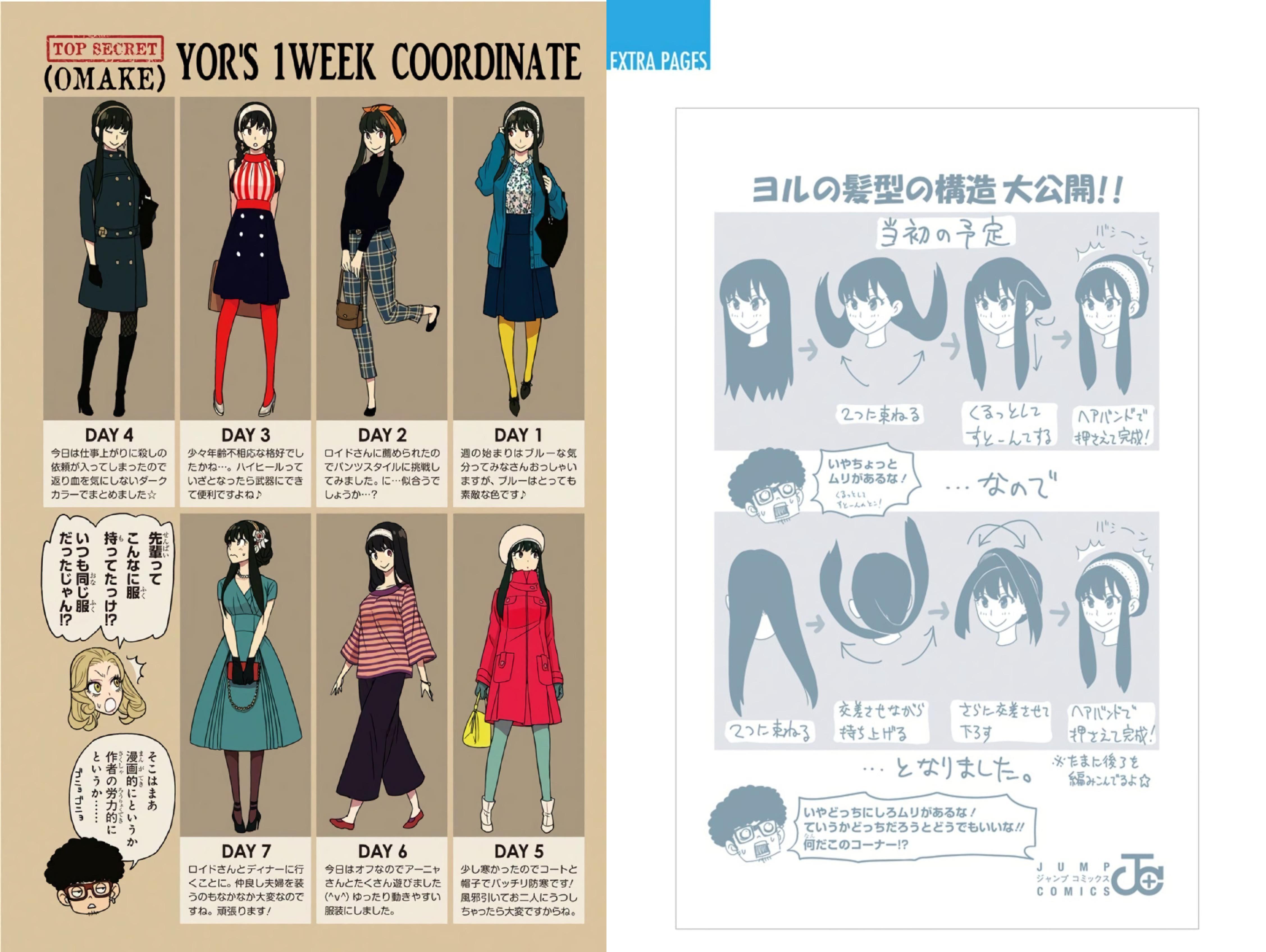 [Art] Spy x Family Volume 3 Omake and extra page manga