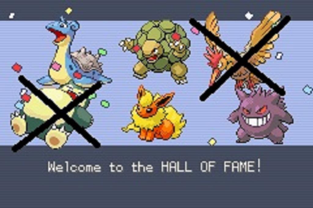 My first ever Nuzlocke success! After heartbreaking endings in both