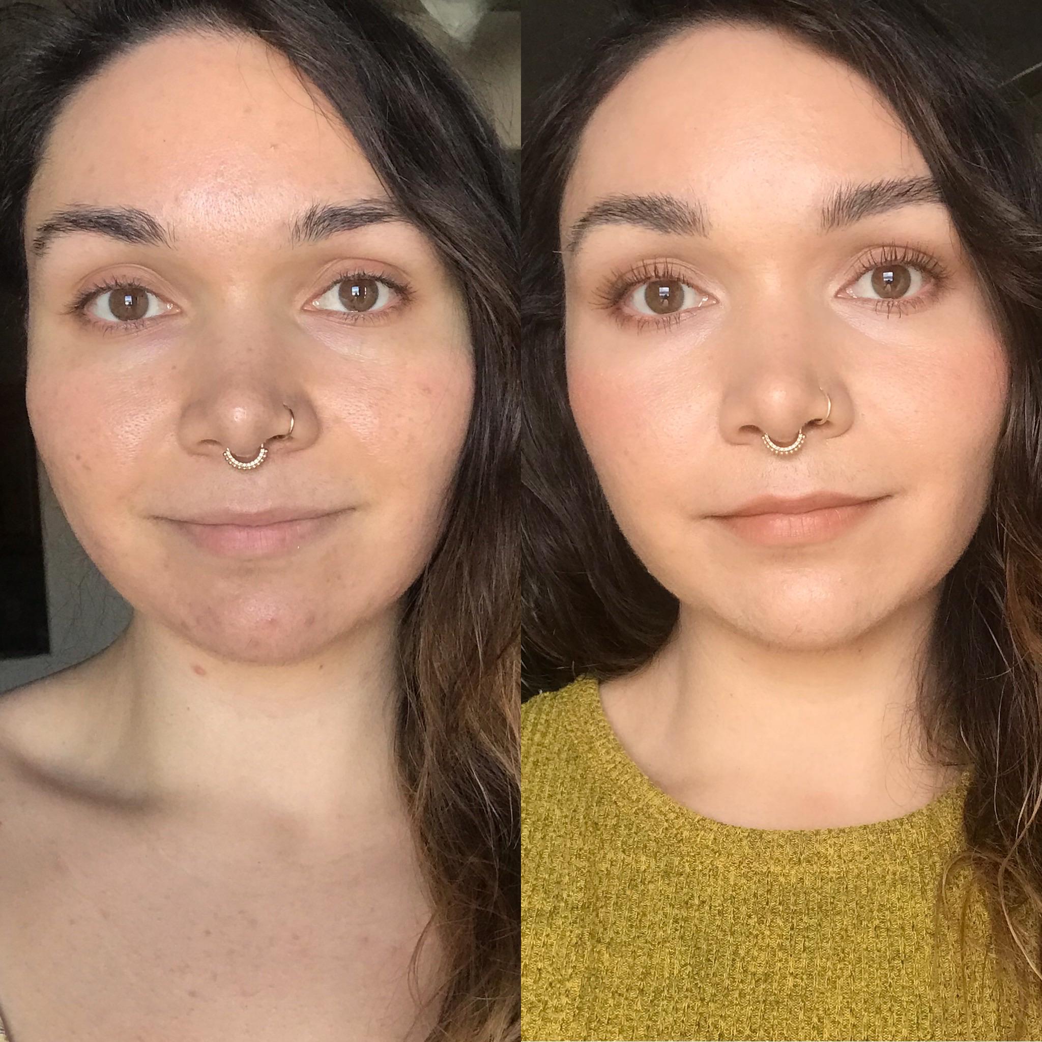 Took your advice and tried again on perfecting my "no makeup" makeup