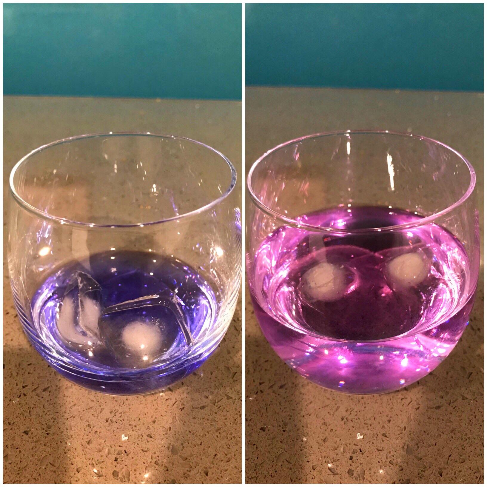 Ink Gin from Australia straight, and with tonic r/Gin