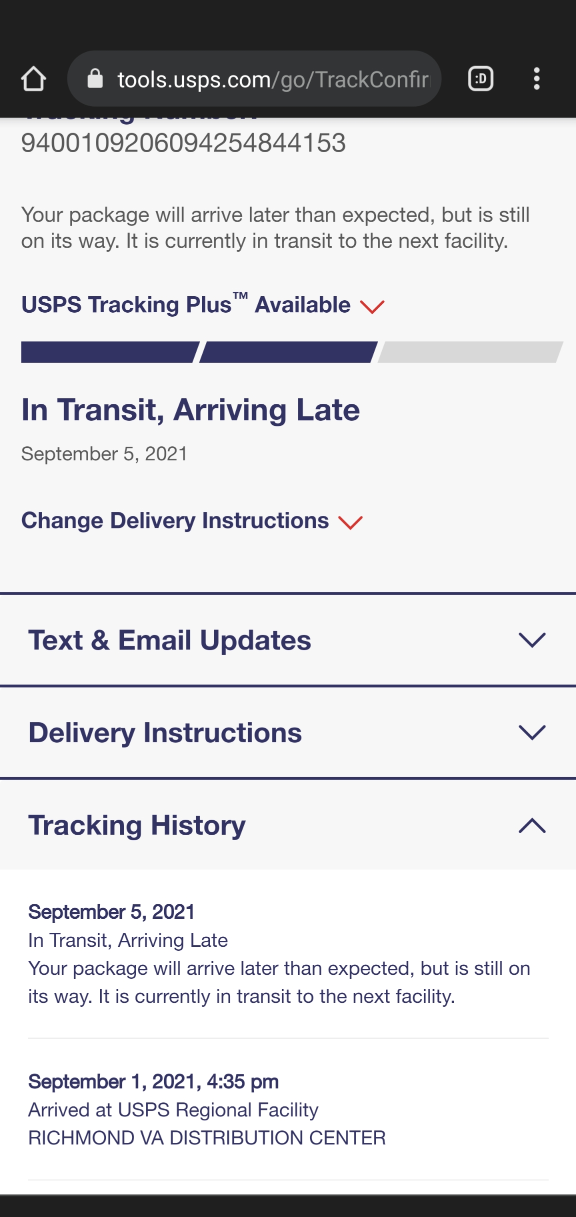 How do I go from here do I contact the facility, post office or seller