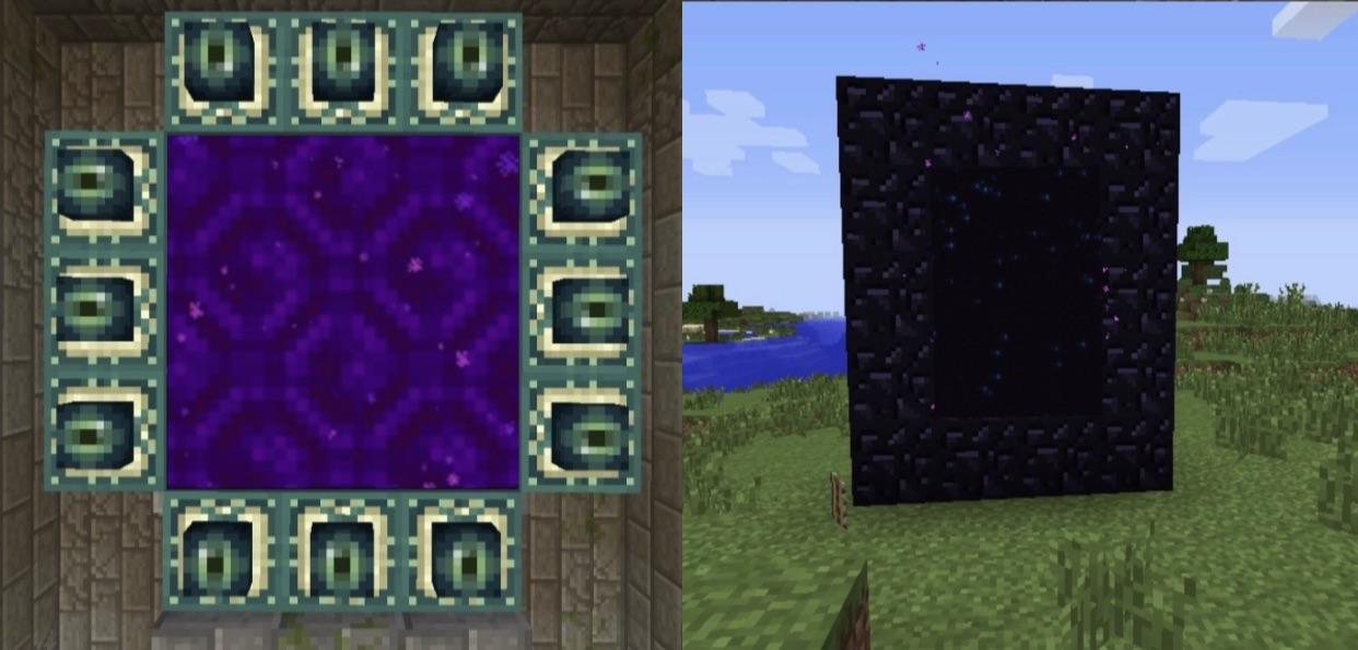 Minecraft Nether Portal Calculator Telegraph