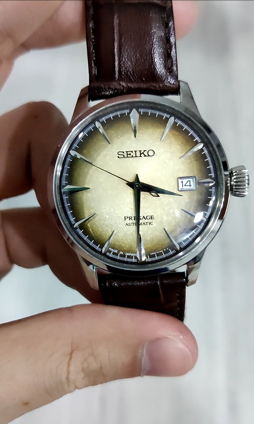 [WTS] Seiko Presage SRPE11J1 Irish Coffee Limited Edition r/Watchexchange