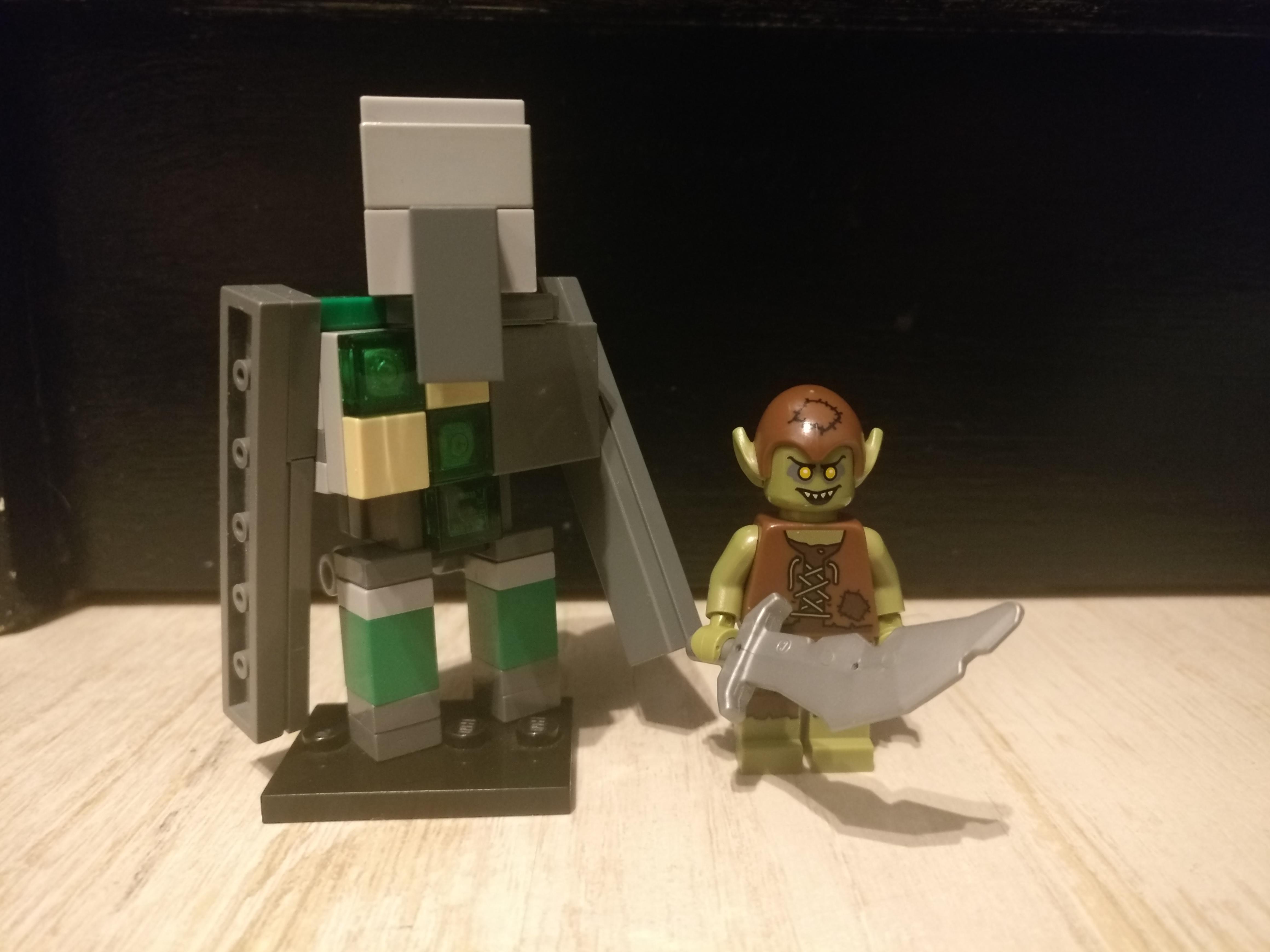 Made a Lego Iron Golem : r/Minecraft