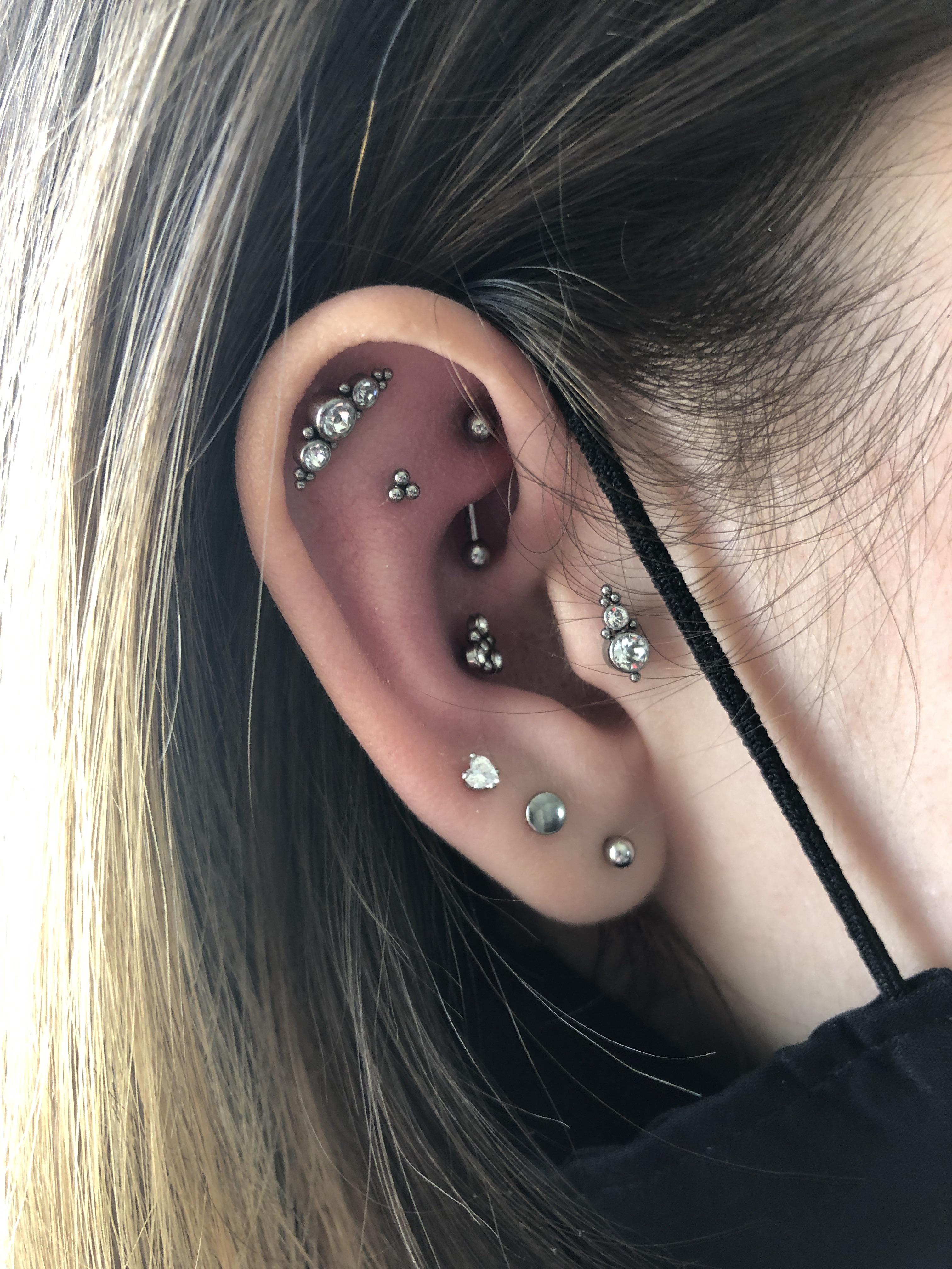 New ear set up! r/piercing