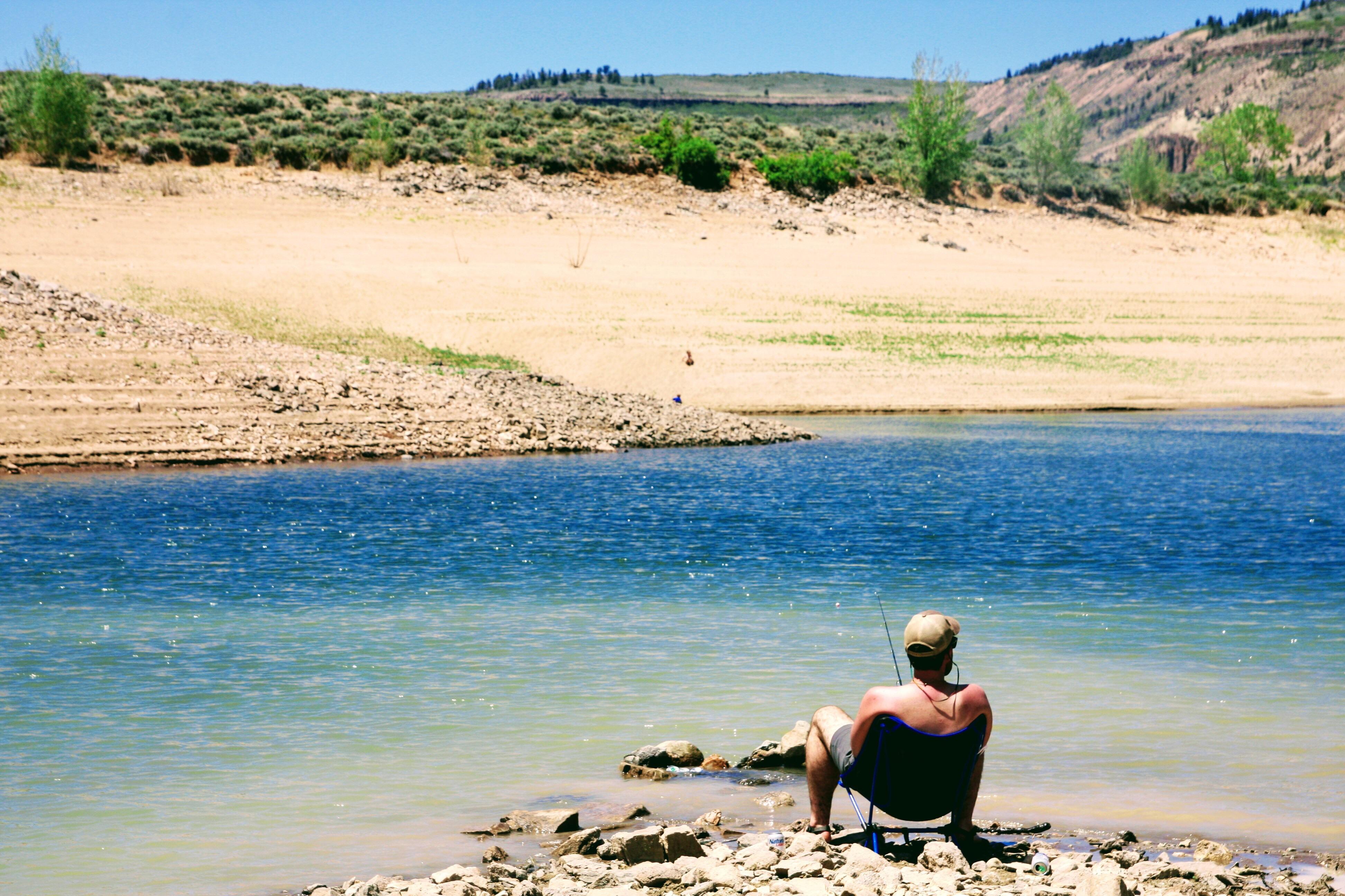 Blue Mesa Reservoir, Gunnison. r/Colorado