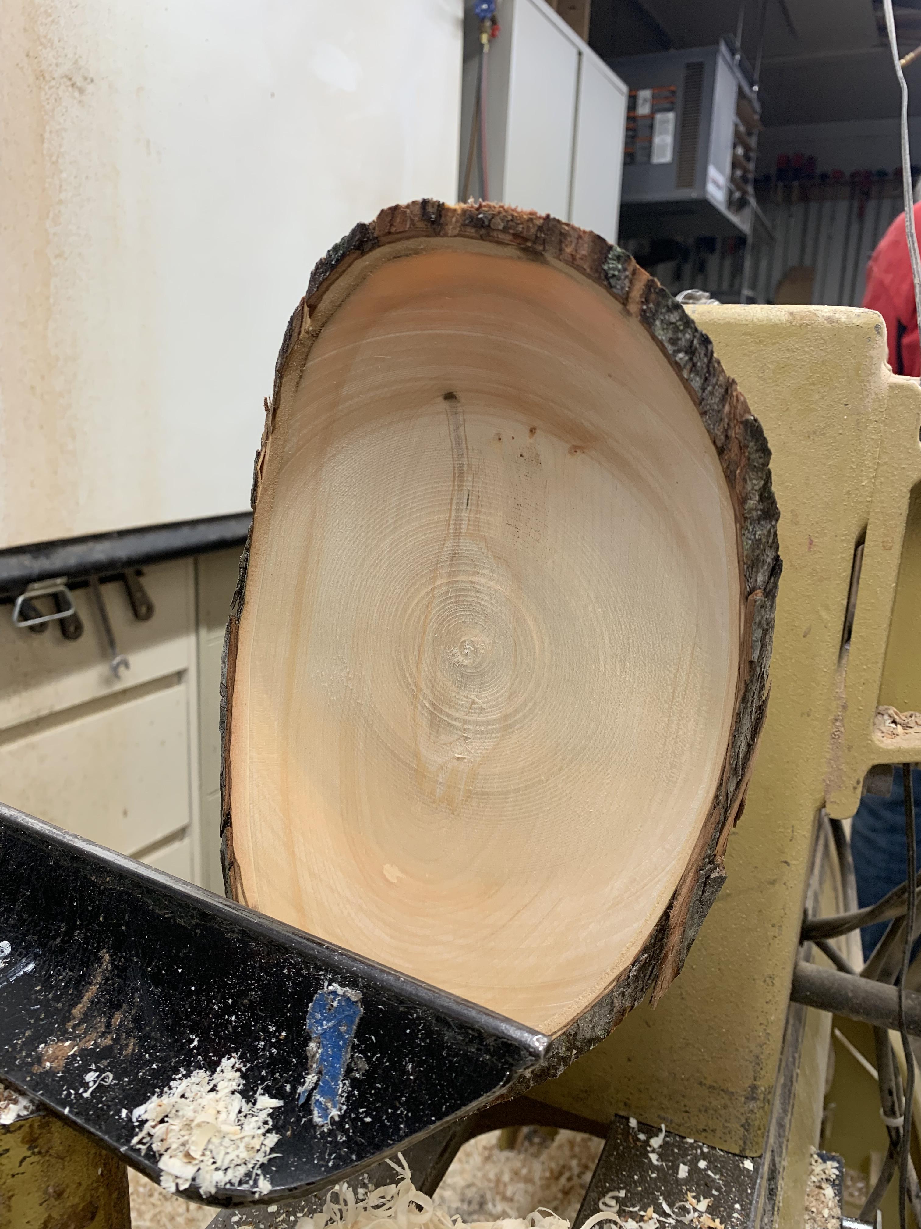learning how to turn a natural edge maple bowl r/turning