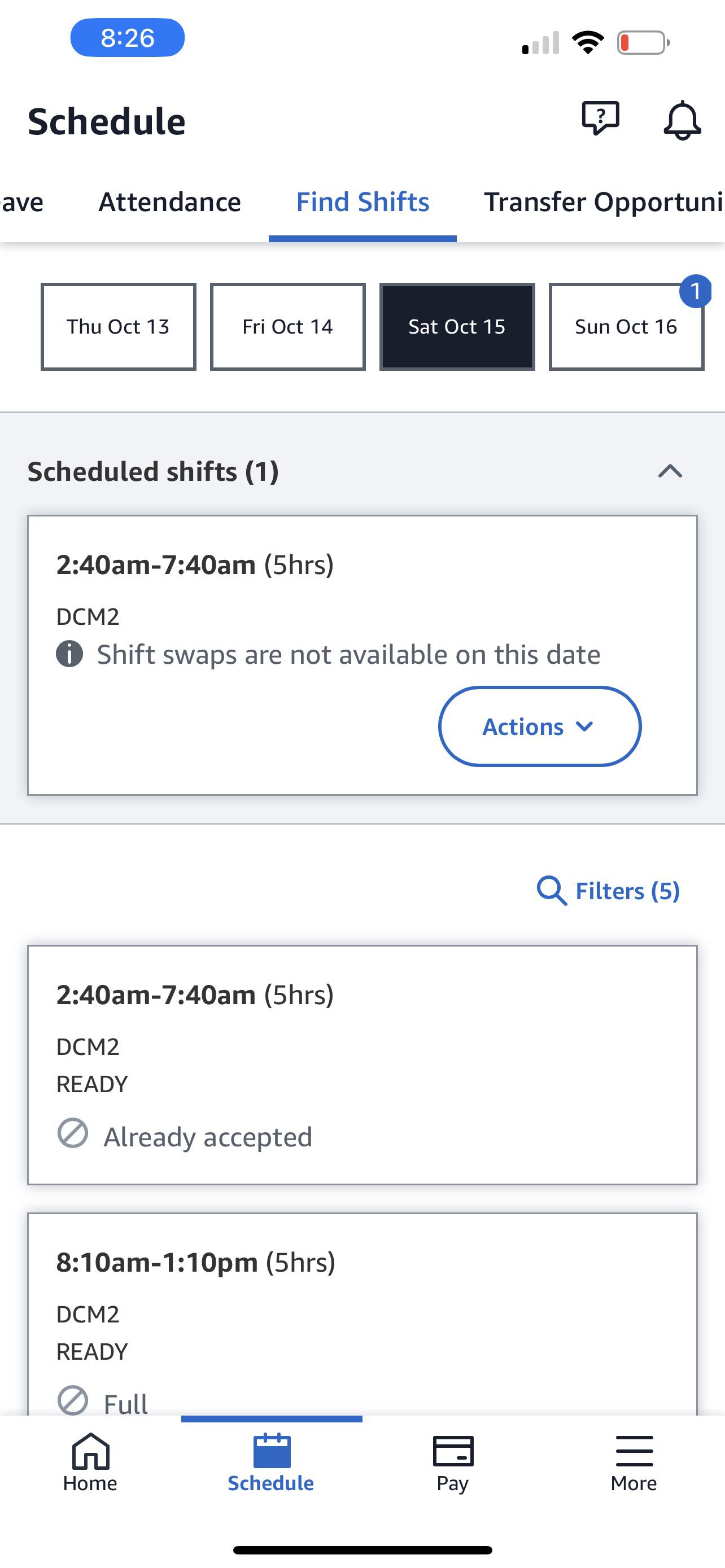 What does “ready” mean? So tomorrow is my first time picking up since I
