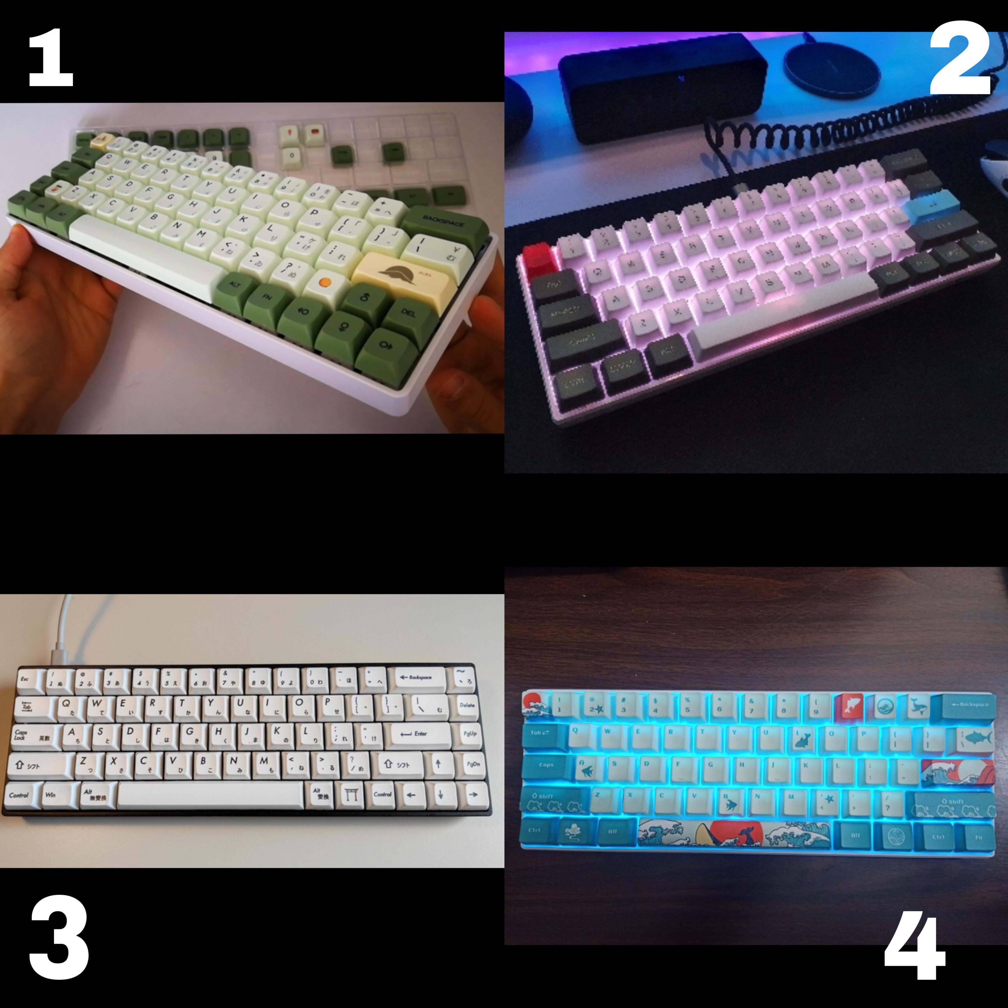 what's the most worth it keycaps for my first mechanical kb build? btw