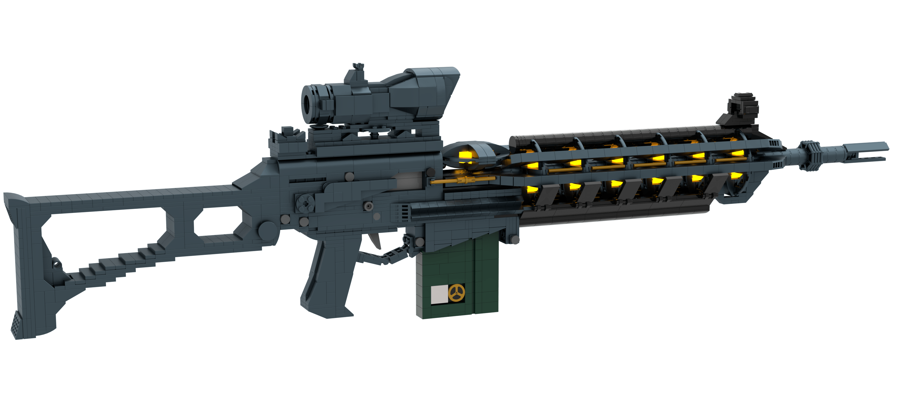 Lego Gauss Rifle (The sight isn't mine) r/stalker