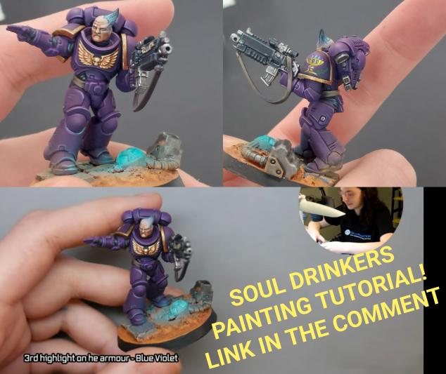 Soul Drinkers Painting Tutorial r/Warhammer40k
