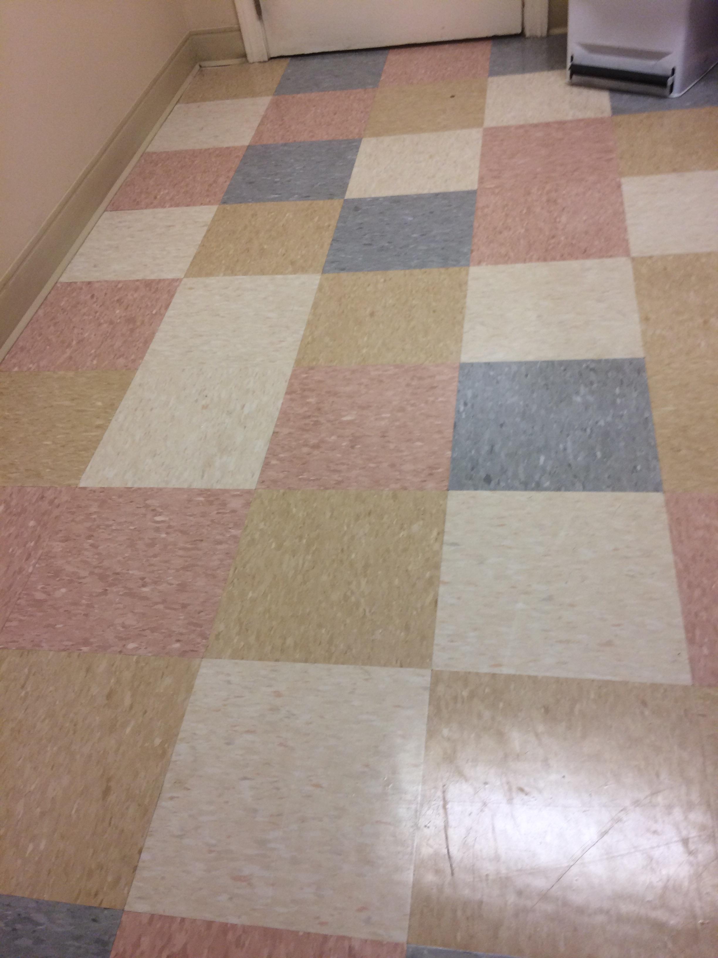 The floor at my doctors office... where I go to get treatment for OCD