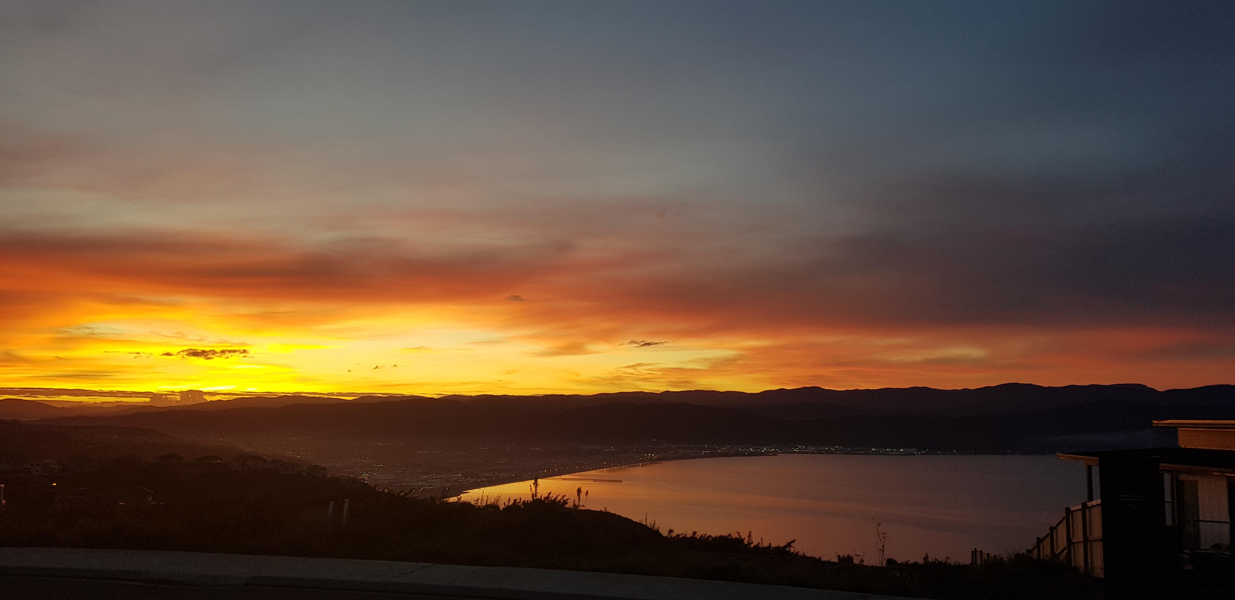 Beautiful Wellington sunrise r/newzealand