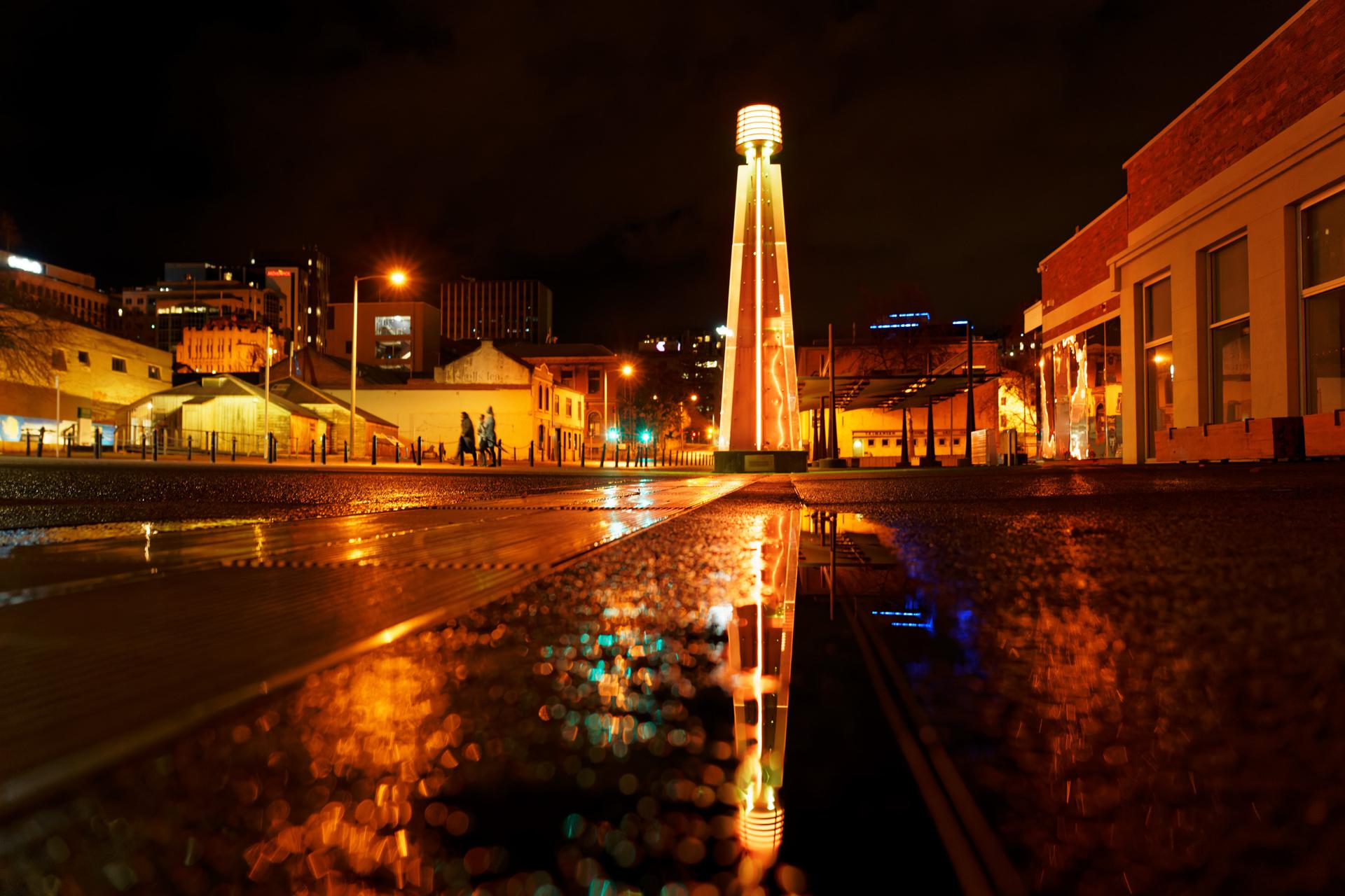 Hobart winter, warm colours and cold temperatures r/tasmania