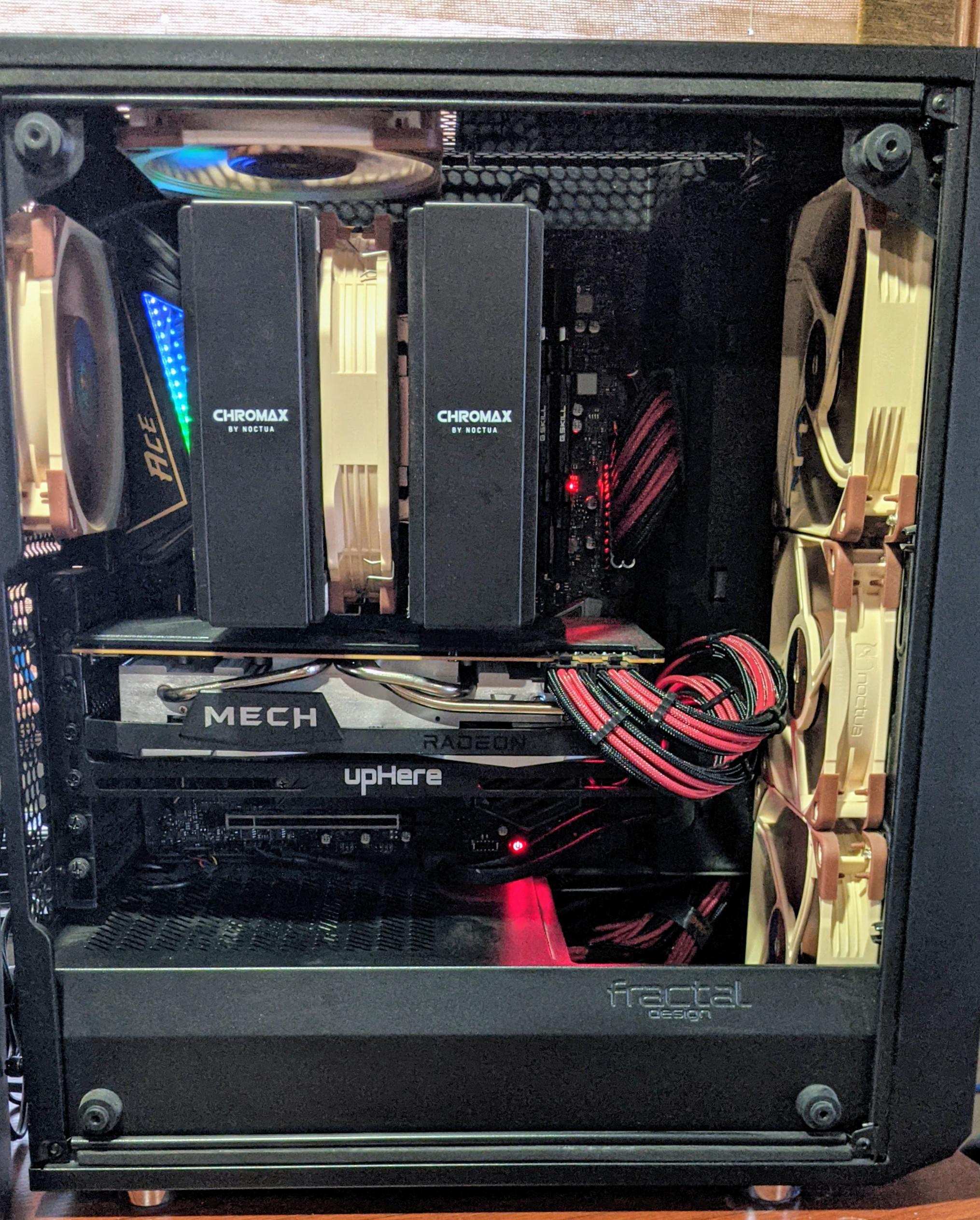 Lucked out and got a decent card at MSRP last month. Celebrated with