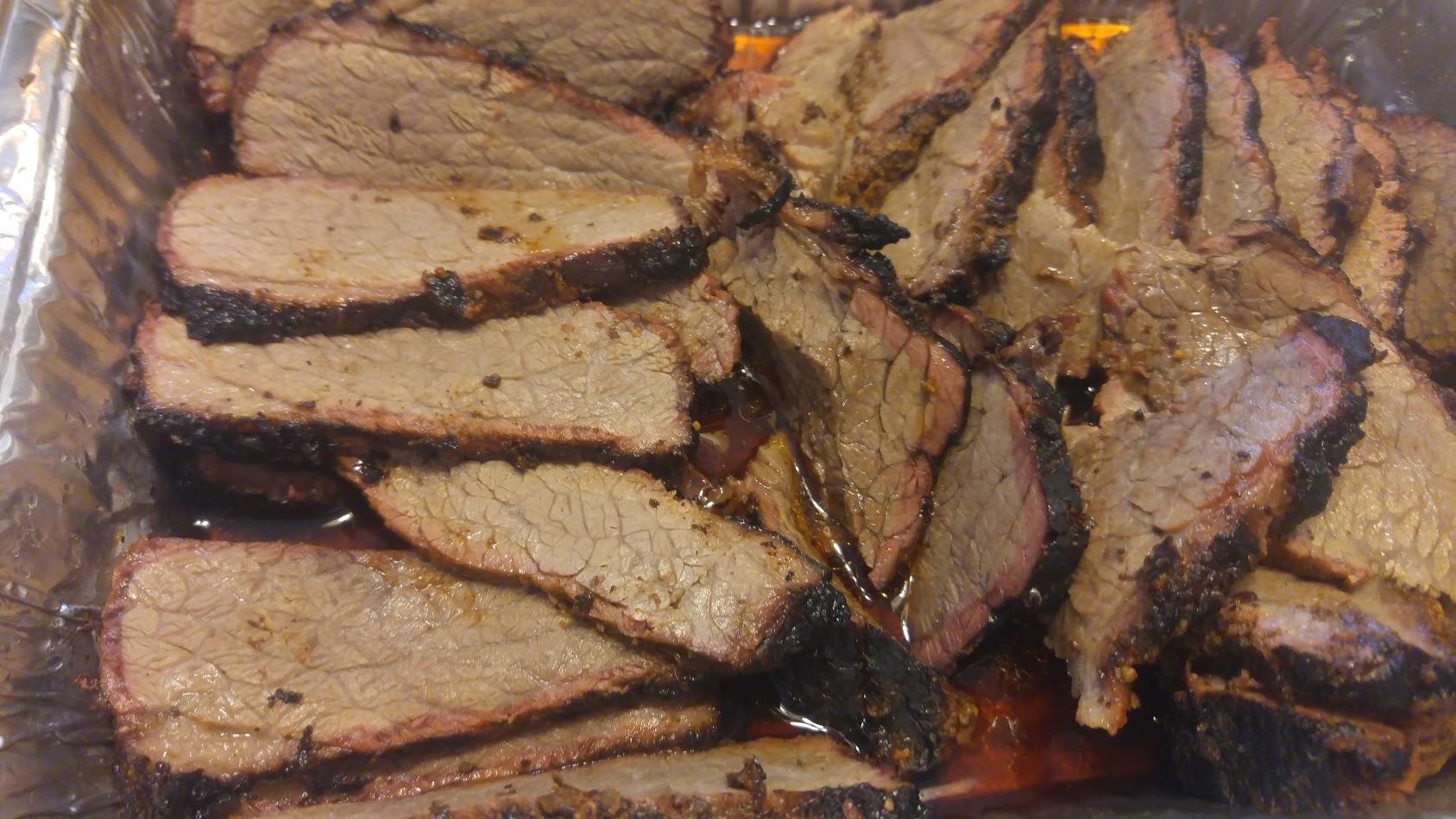 First time smoking brisket on er 22" Kettle only had 2lb pieces available r/BBQ