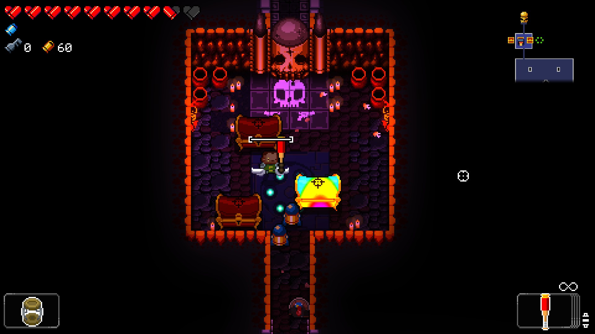 Chest transporter is the best item in Enter The Gungeon. r
