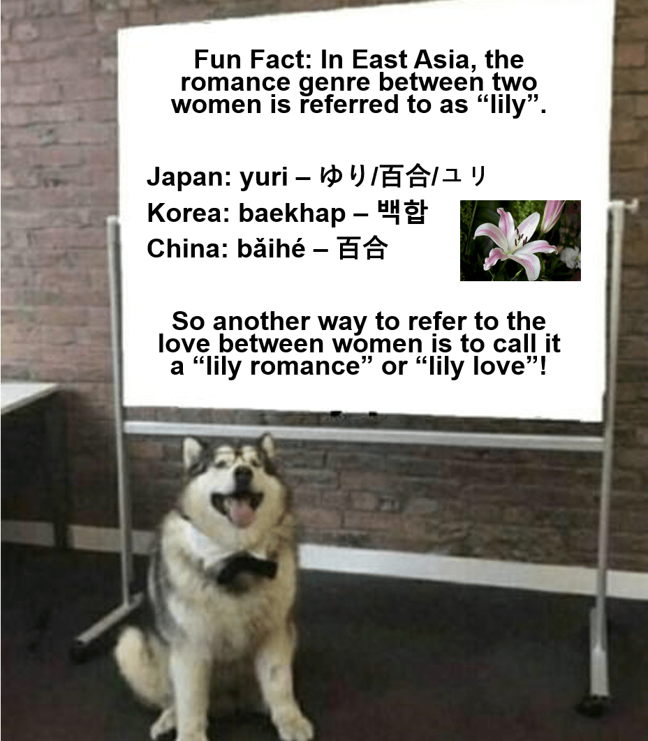 Fun Fact Besides the word "lesbian", gay women get another special