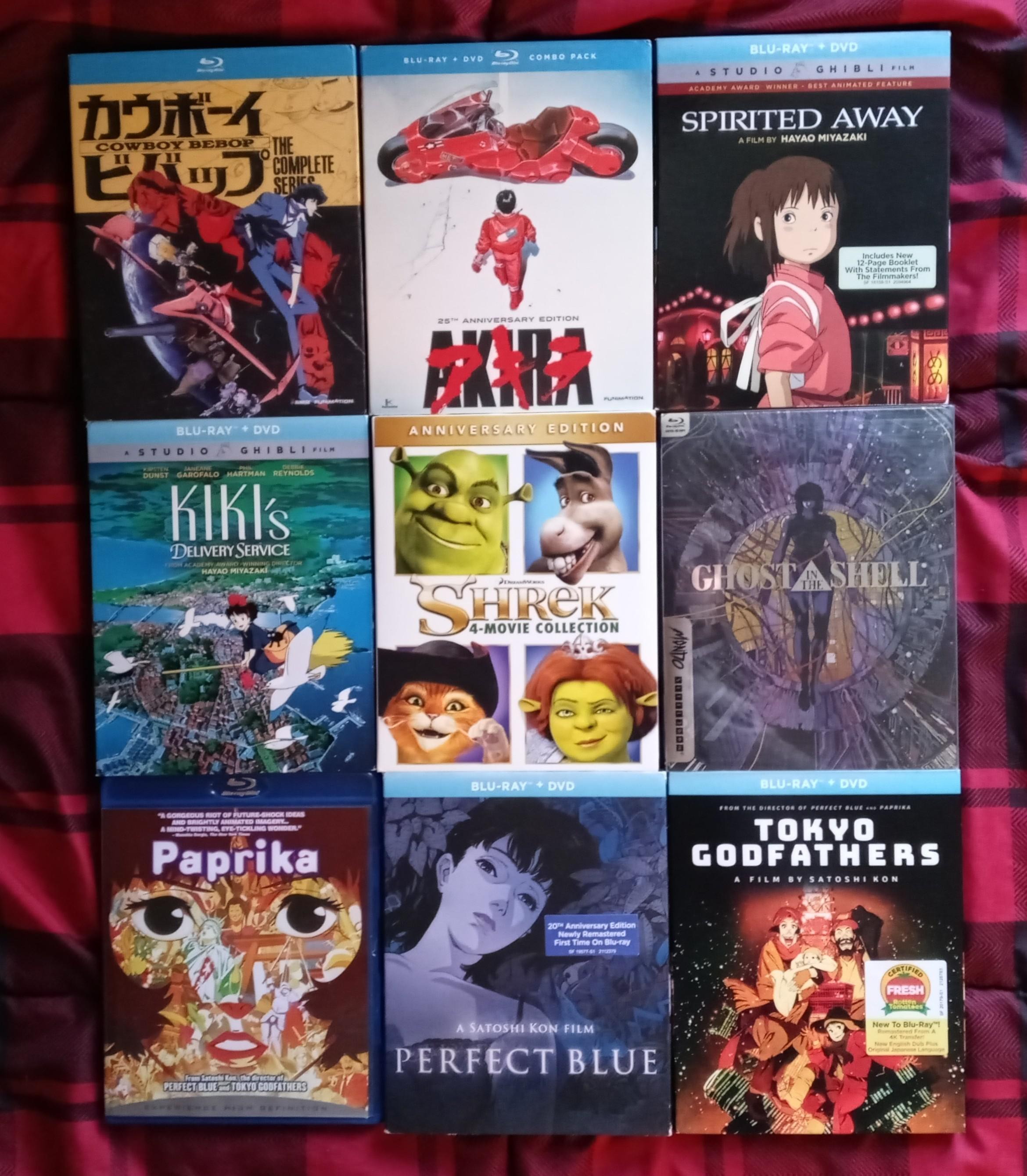 My anime bluray collection r/Bluray