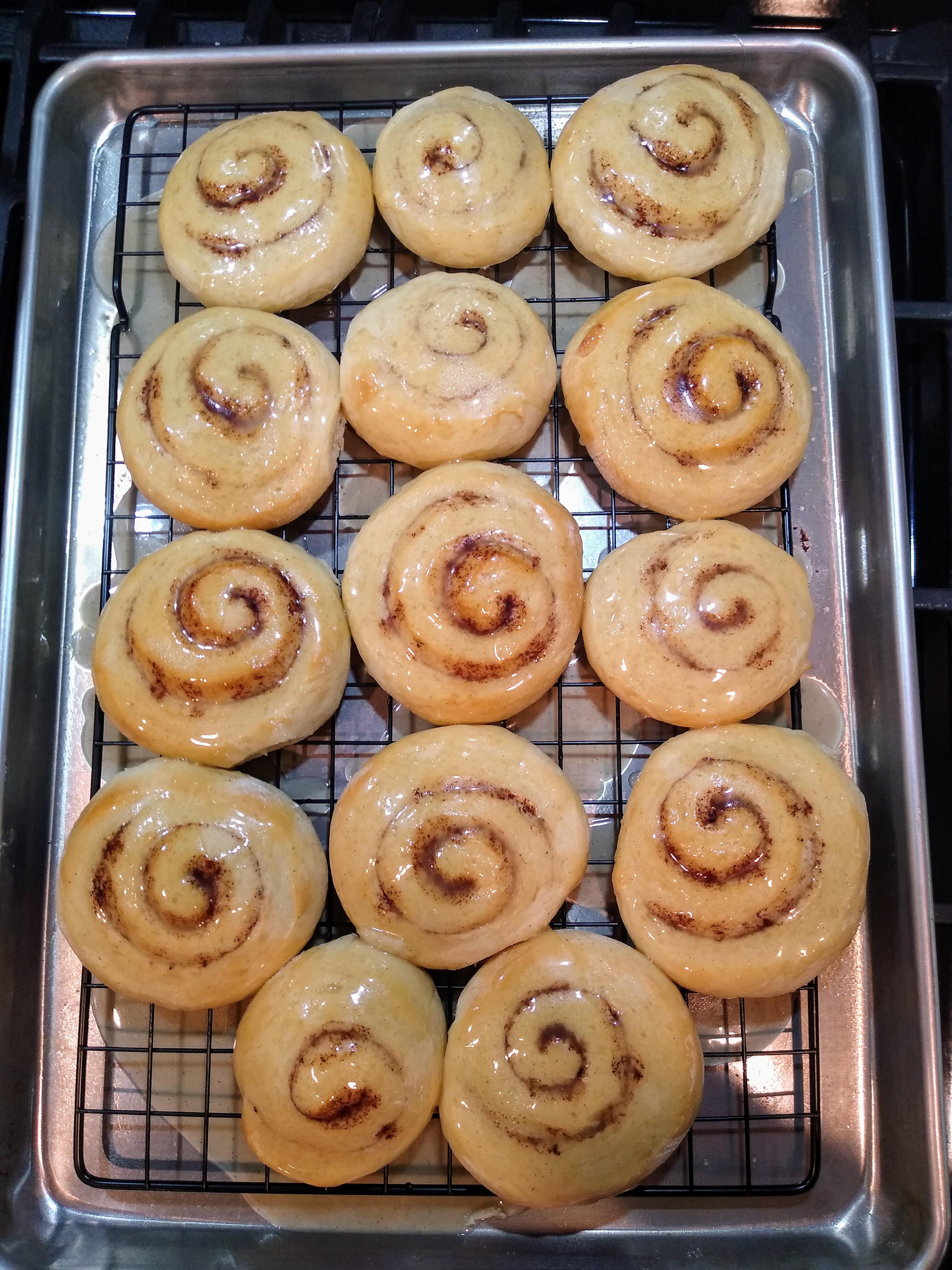 Honey buns! r/Baking