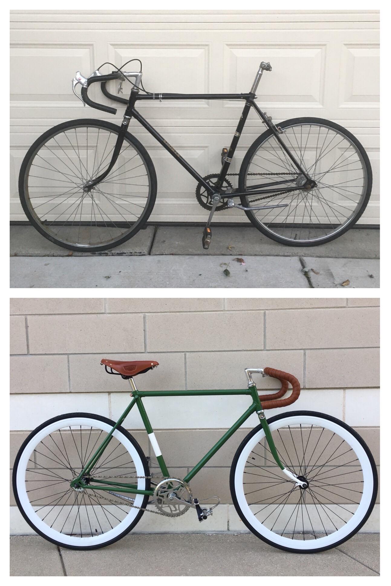Figured this subreddit would appreciate this Always wanted a fixie