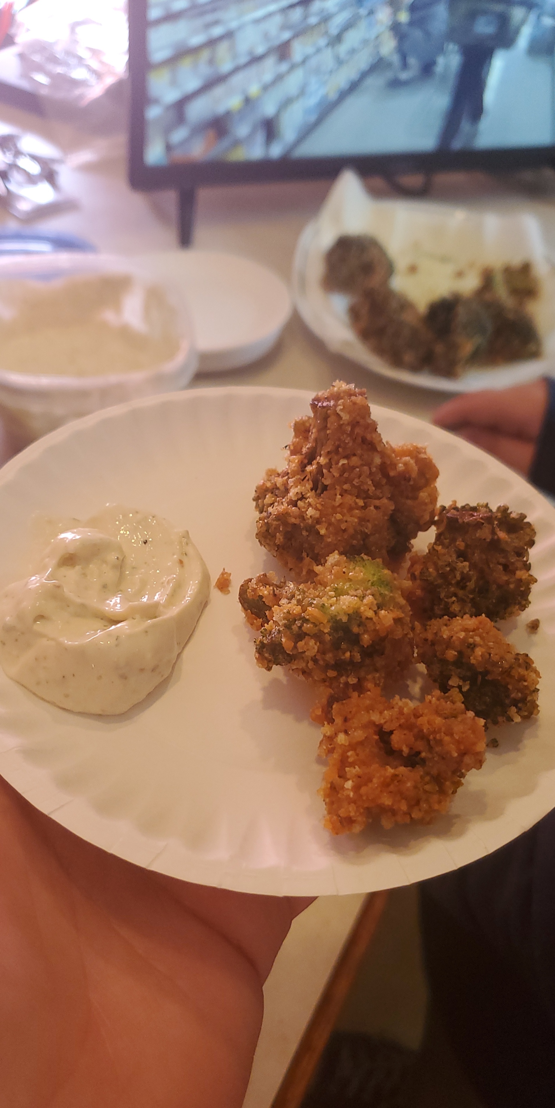 Deep Fried Breaded Broccoli r/ketorecipes