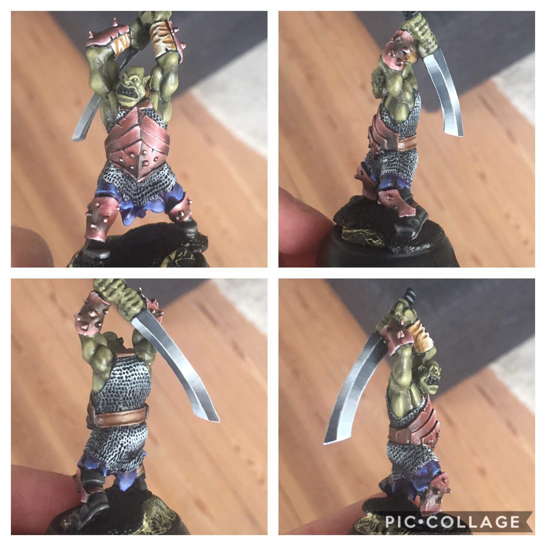 Base and minor details missing. I wanted copper to compliment the green