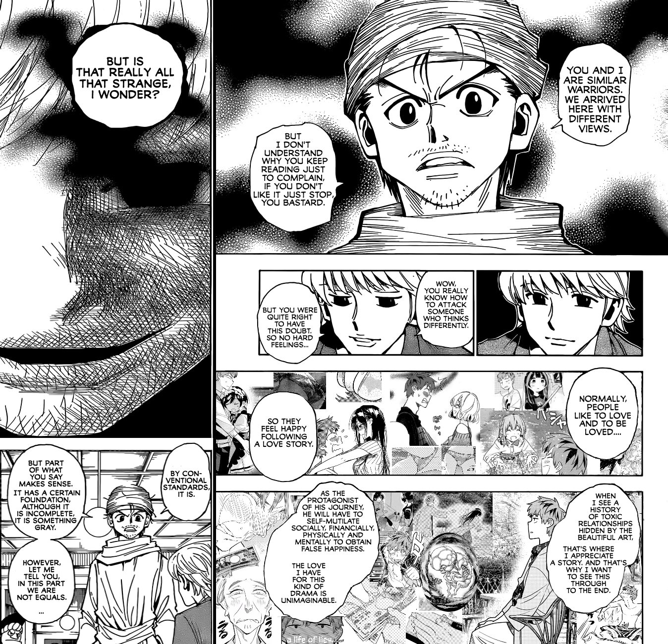 Pariston and Ging, and the duality of KanoKari readers. r