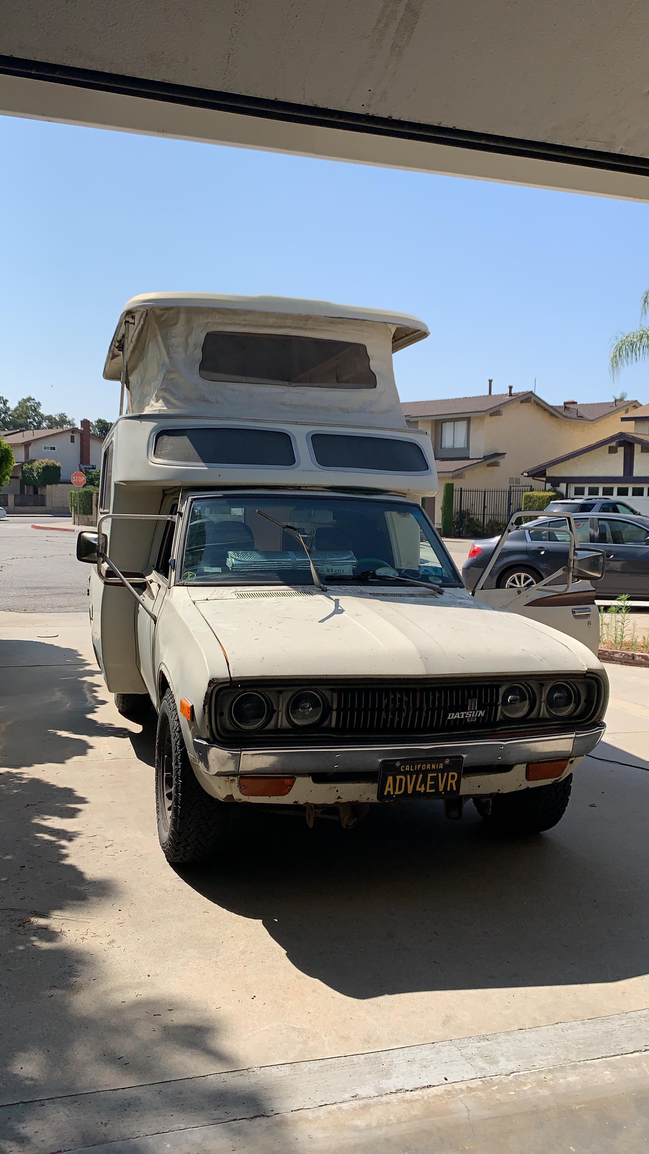 My KA24e swapped 1978 Datsun 620 CHINOOK r/Datsun