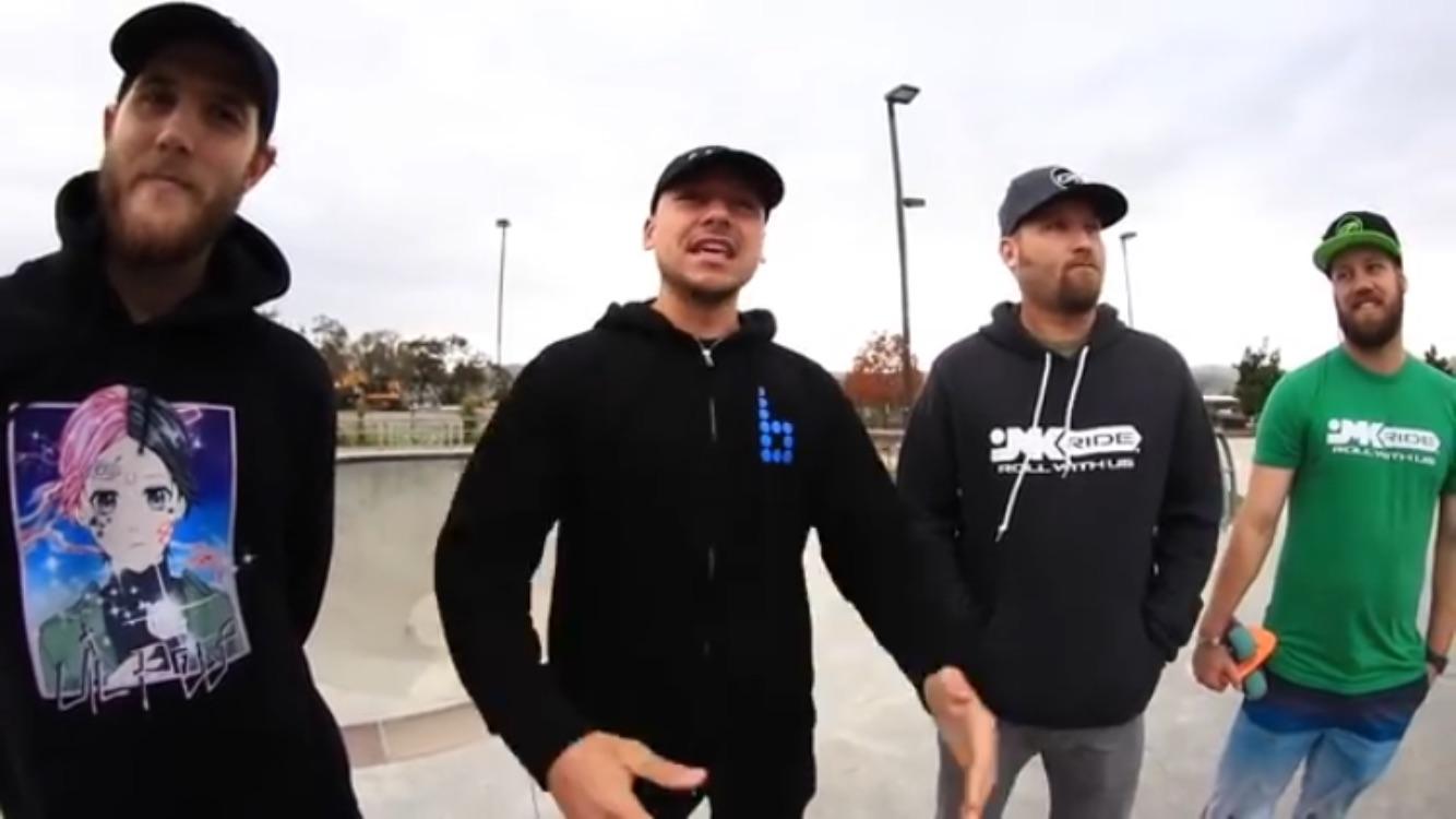 I was watching a Braille skateboarding video and the guy on the left is