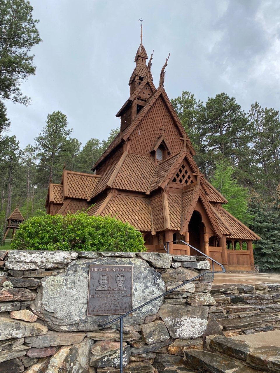 Stavekirke Cathedral Rapid City, SD r/ArchitecturePorn