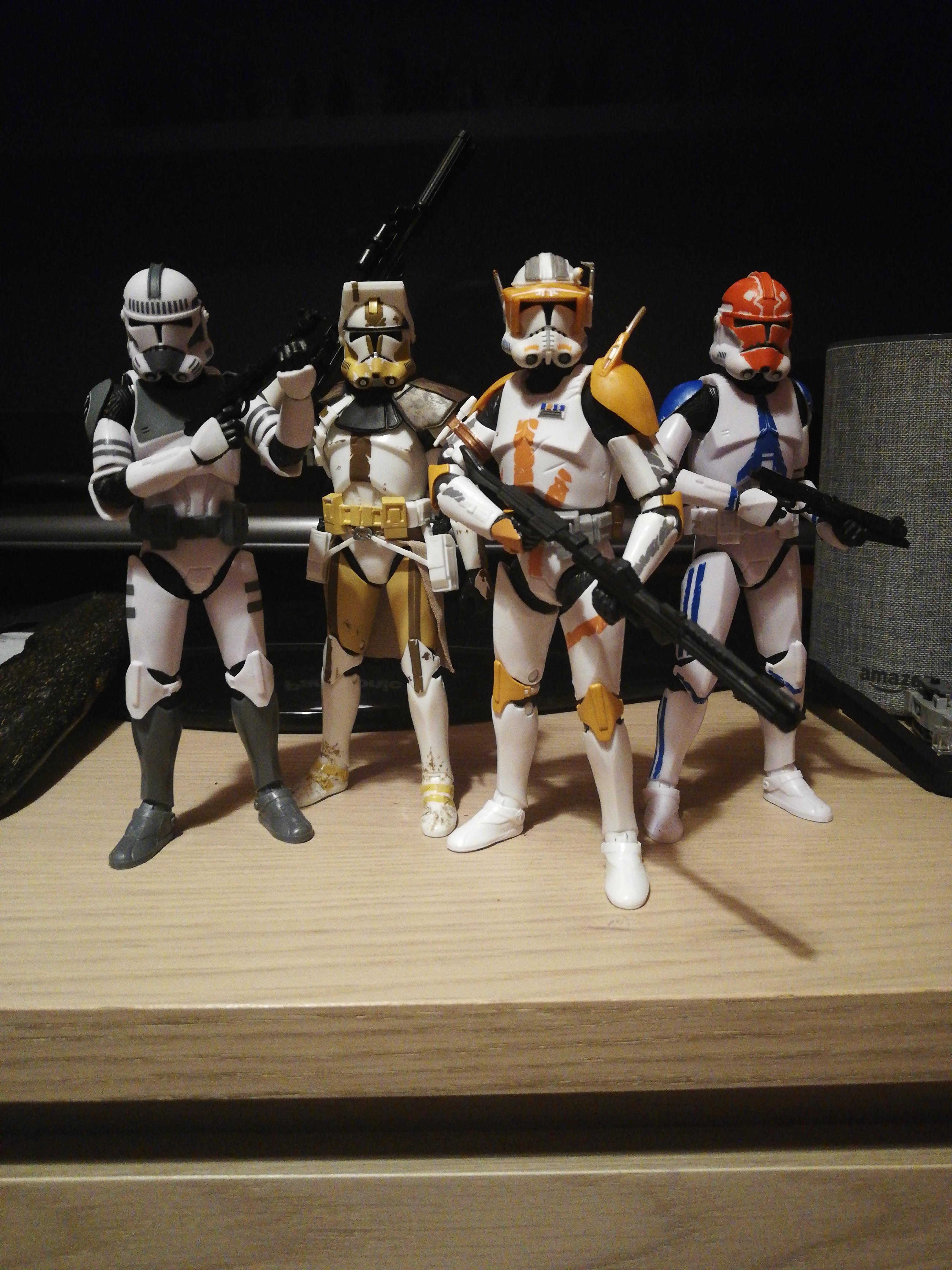 My clone squad r/starwarsblackseries