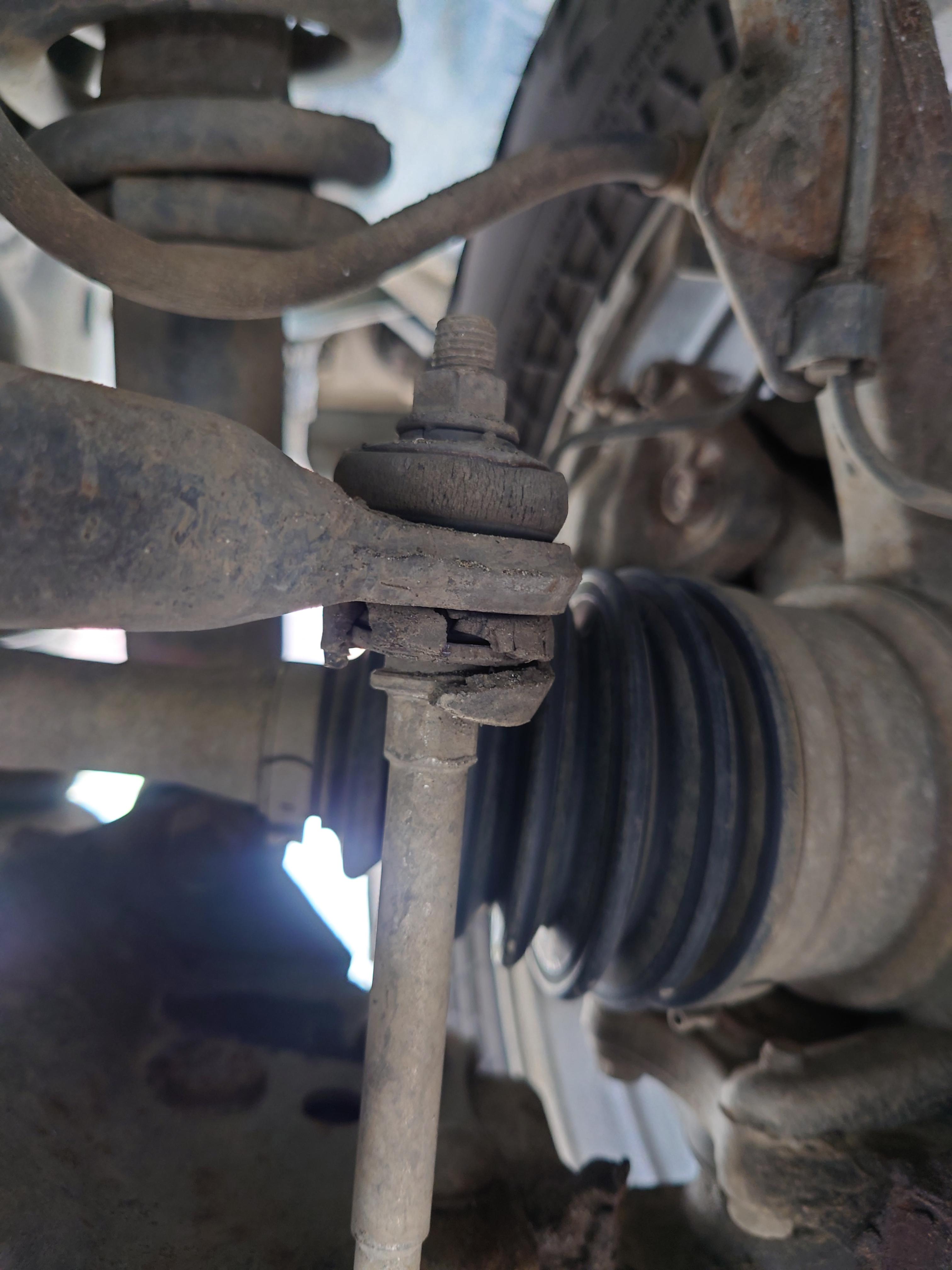 What is this bushing called? is it urgent I get it replaced? : r