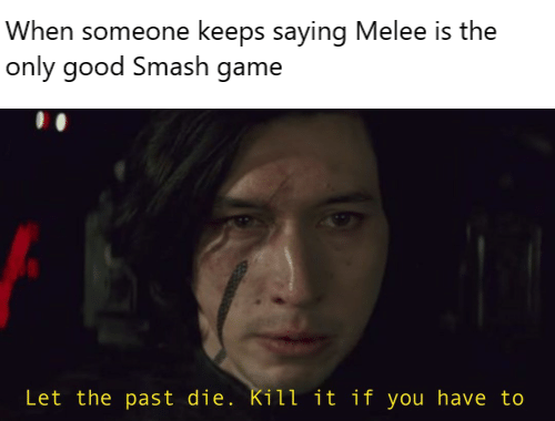 It's time to move on SmashBrosUltimate