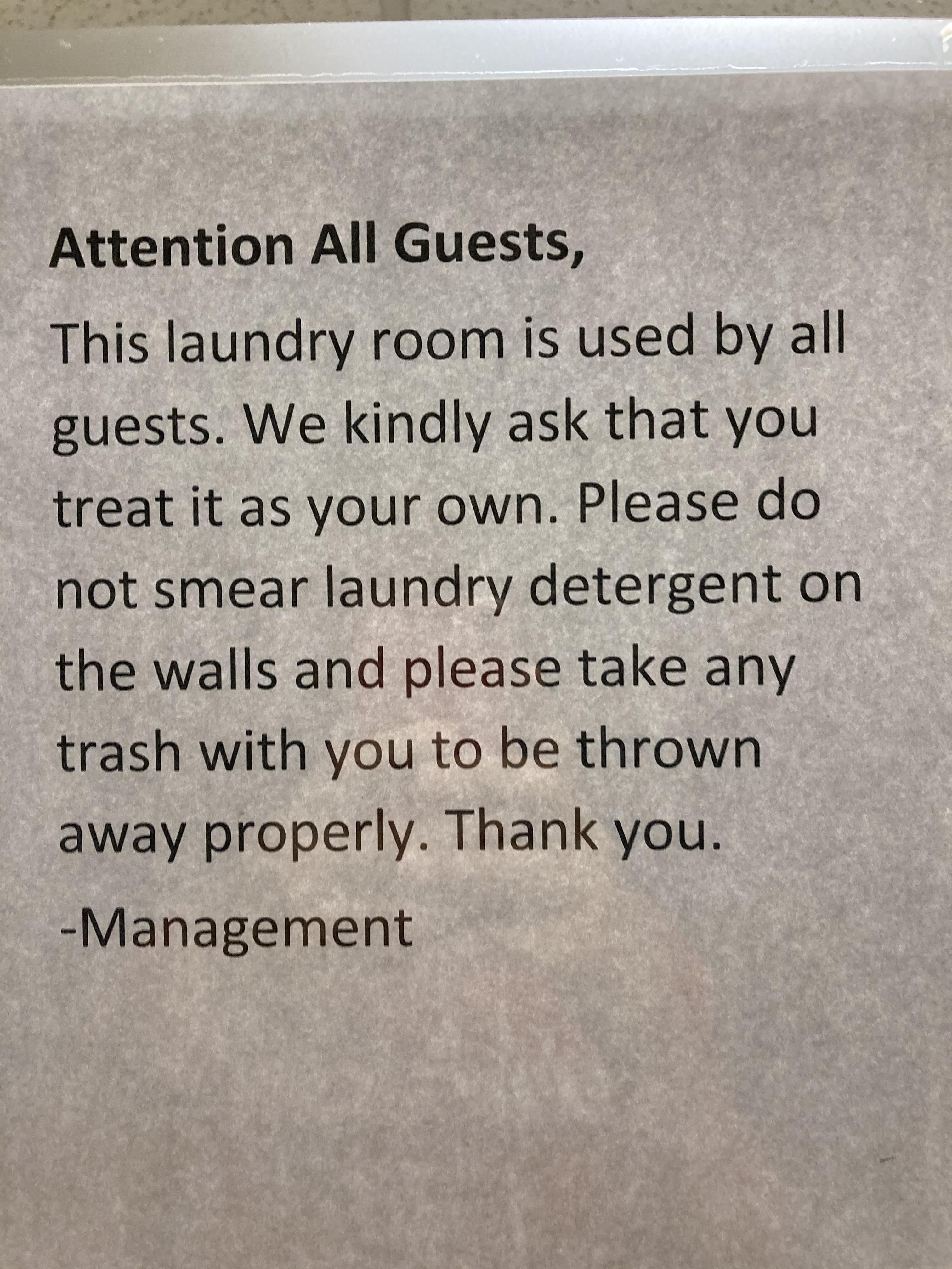 who smeared laundry detergent on the walls r/WhatTheHellHappened